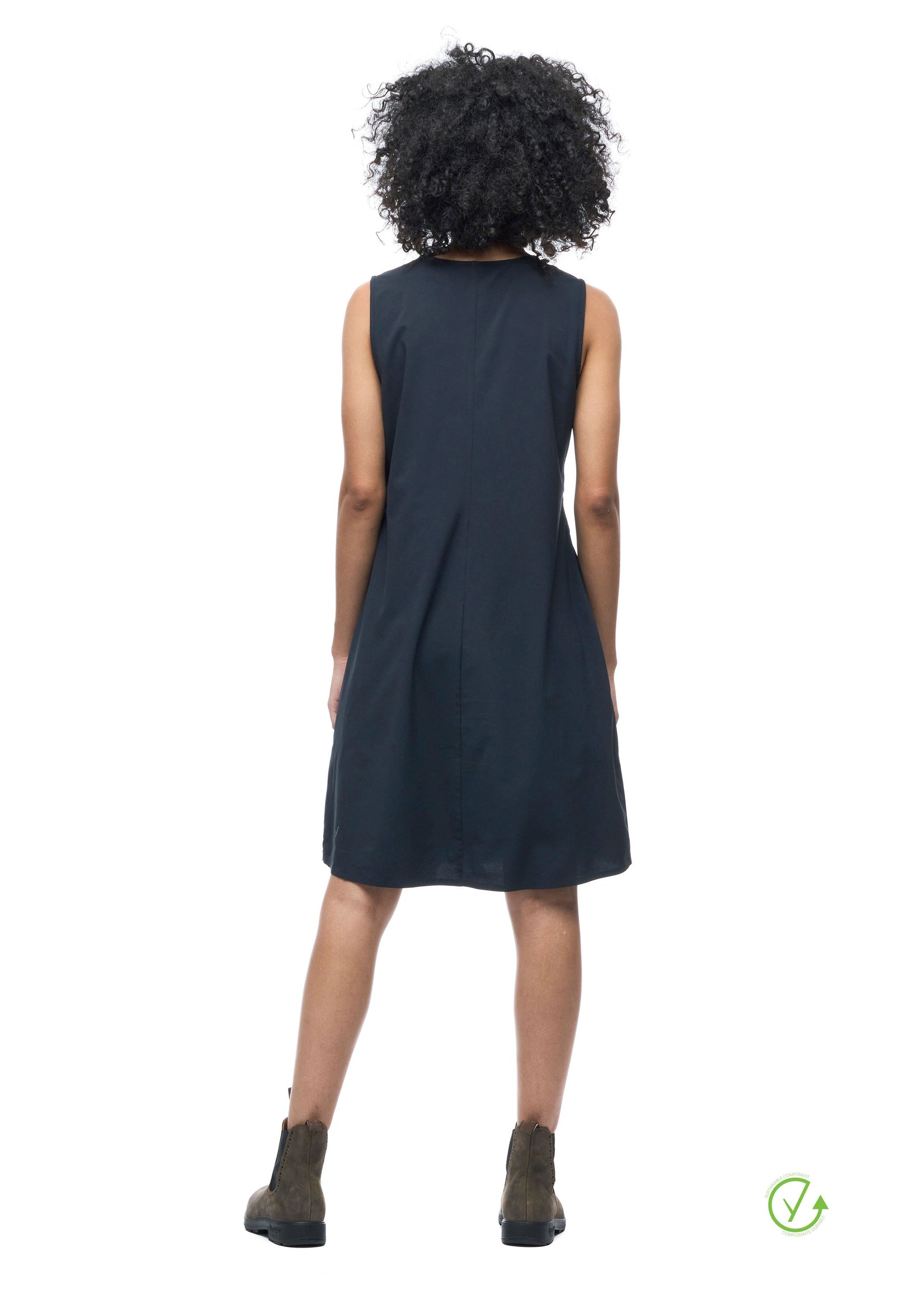 INDYEVA Knee Length Sleeveless Dress Lieve