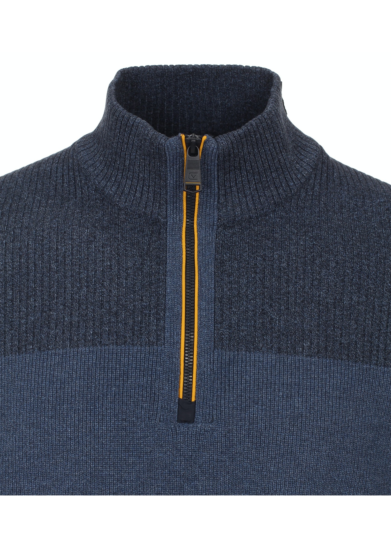CASA MODA Men's cotton knit ¼ zip sweater