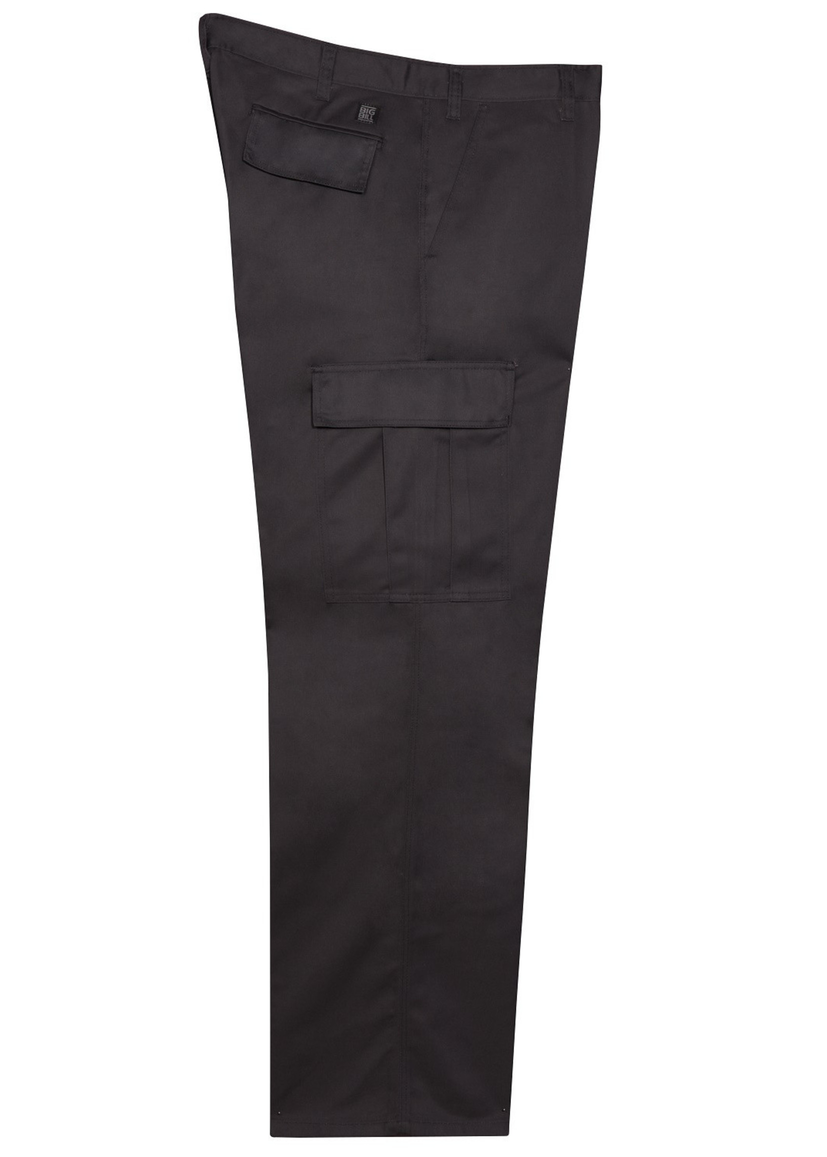 BIG BILL Pantalon de travail avec poches cargo Noir-Homme