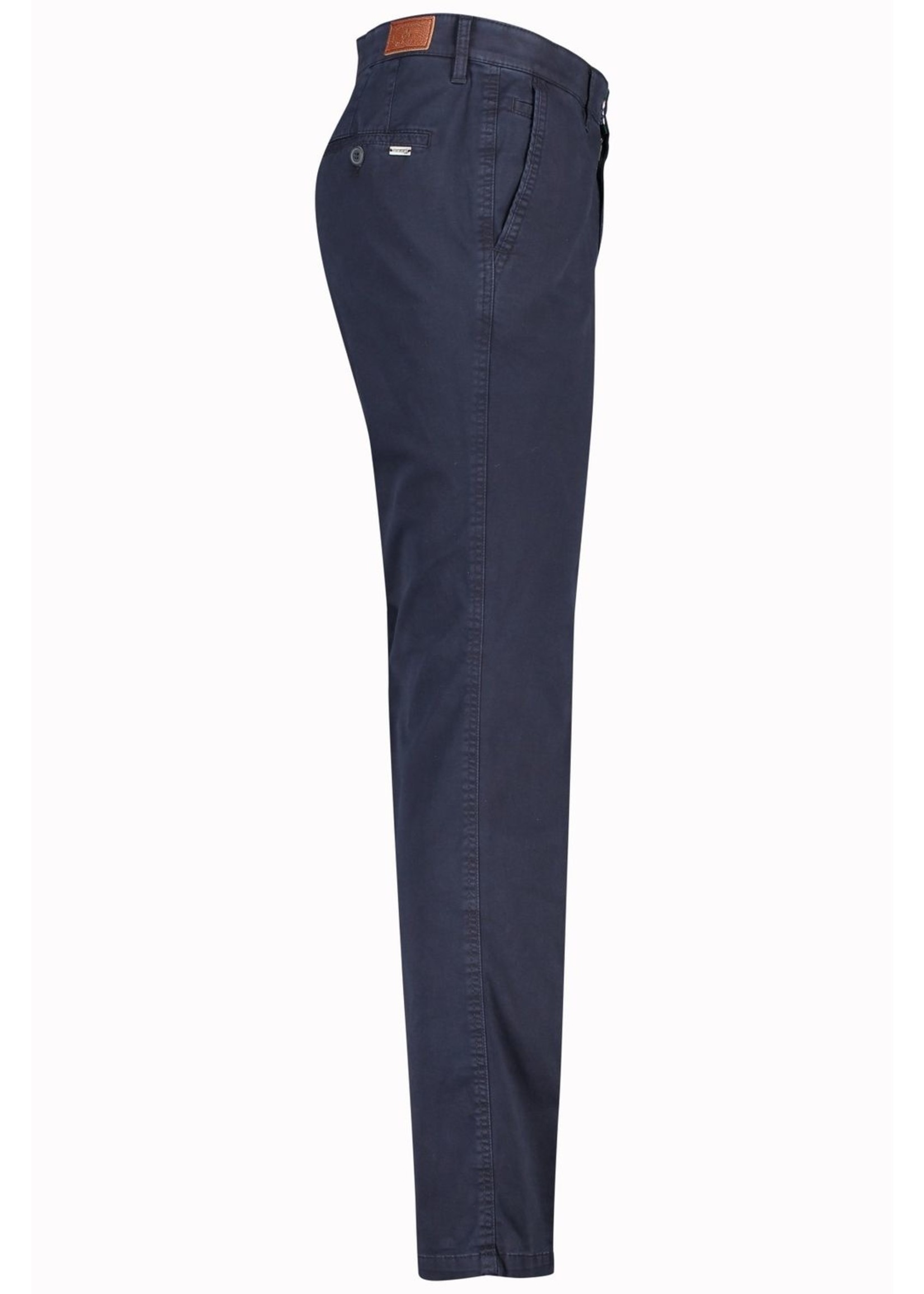 M.E.N.S. Pantalon en coton extensible uni style Madison-4800