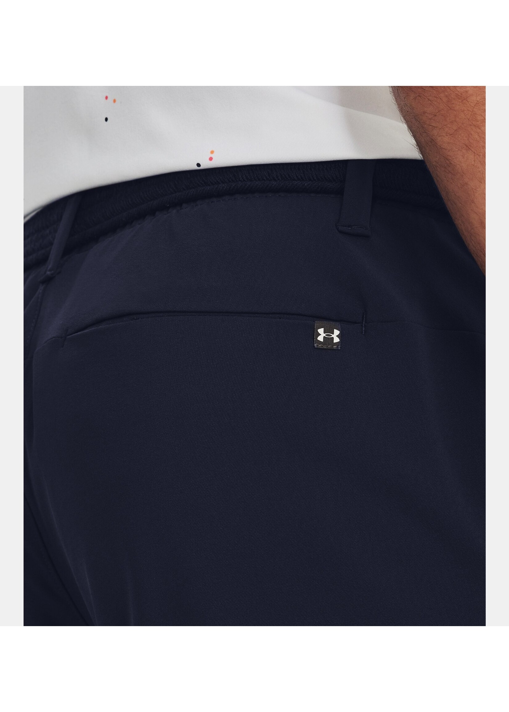 UNDER ARMOUR Pantalon fuselé Iso-Chill Marine-Homme