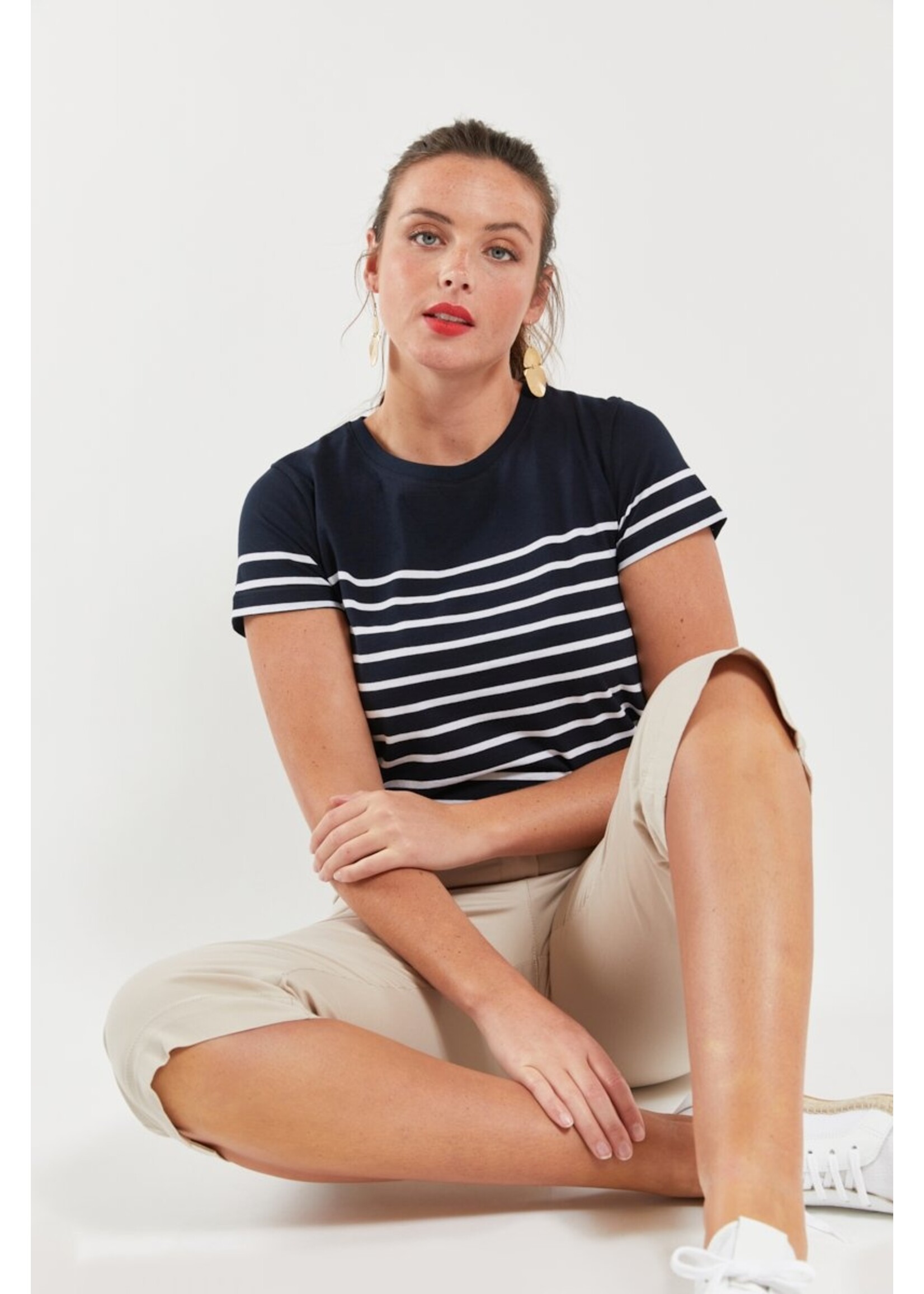 ARMOR-LUX Women's Heritage collection sailor shirt