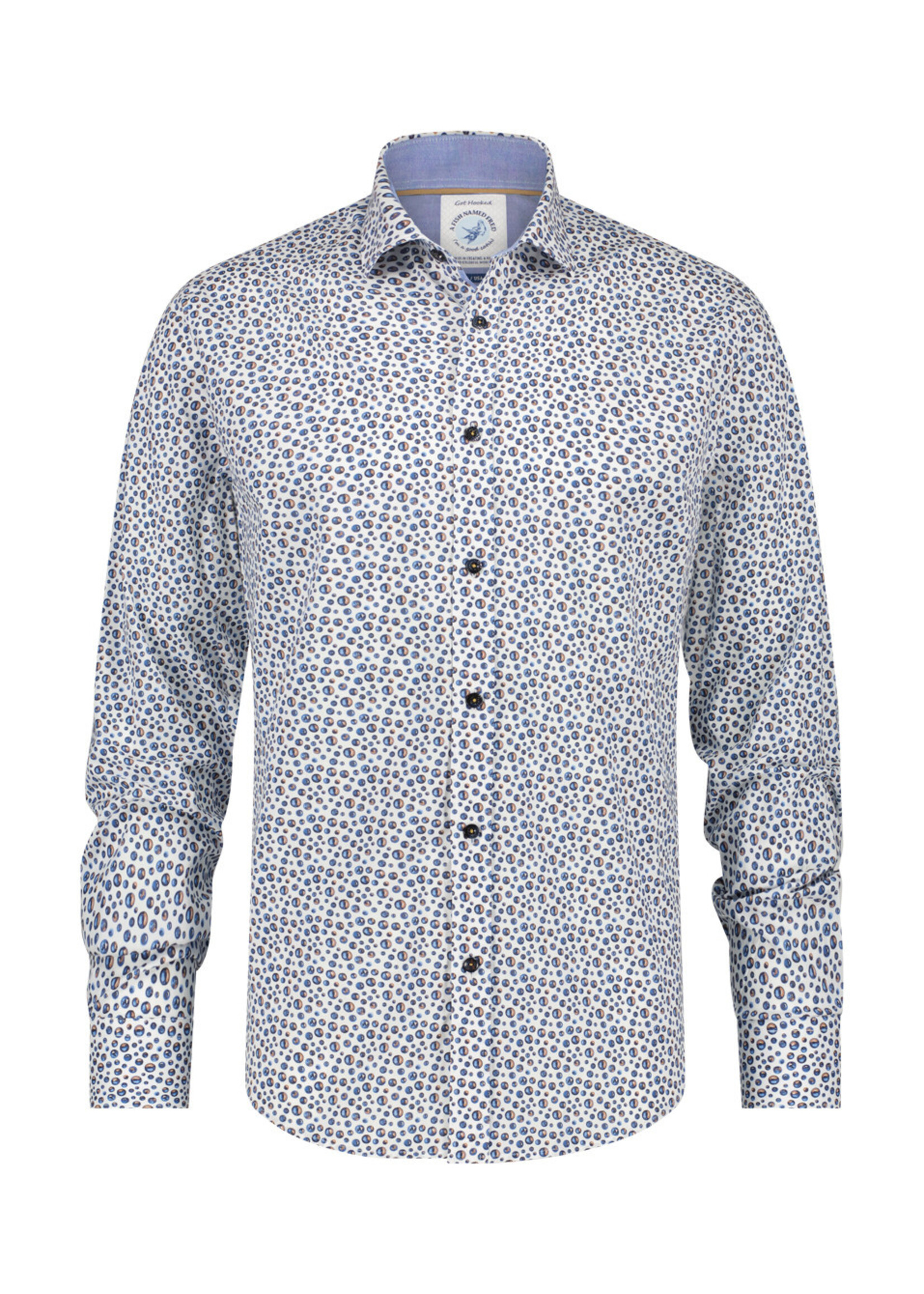 A FISH NAMED FRED Chemise avec imprimé de bulles-Homme