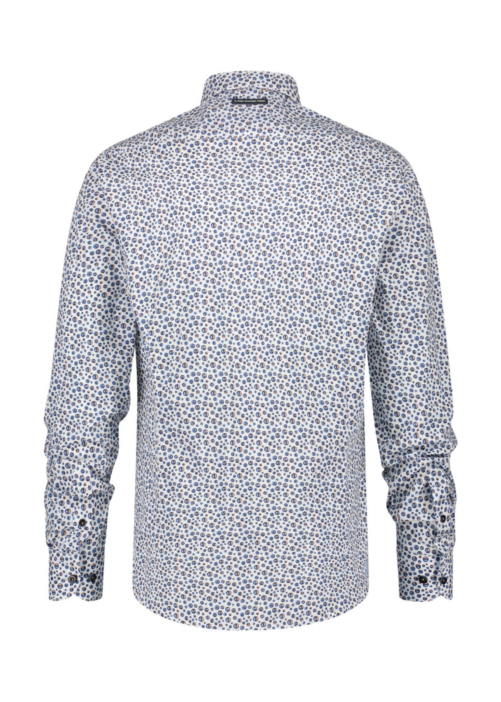 A FISH NAMED FRED Chemise avec imprimé de bulles-Homme