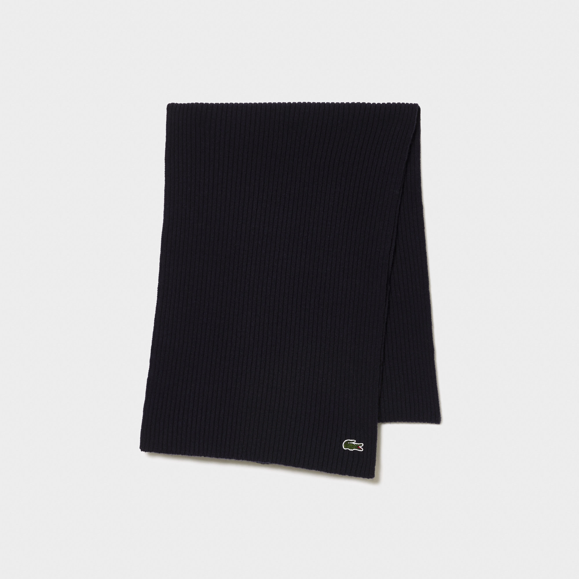 Echarpe lacoste bleu marine new arrivals