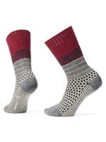 SMARTWOOL Chaussette de tous les jours Popcorn en tricot câblé-Rouge tibétain