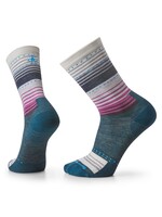 SMARTWOOL Everyday Stitch Stripe Crew Socks-TWILIGHT BLUE