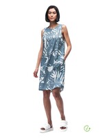 INDYEVA Robe débardeur tissée léger Pond Botanical Print-LIEVE