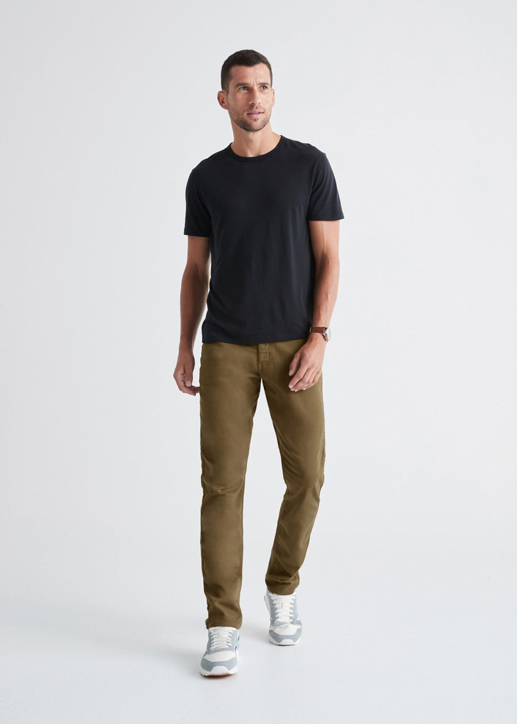 DUER No Sweat Pant Relaxed Taper - Tobacco