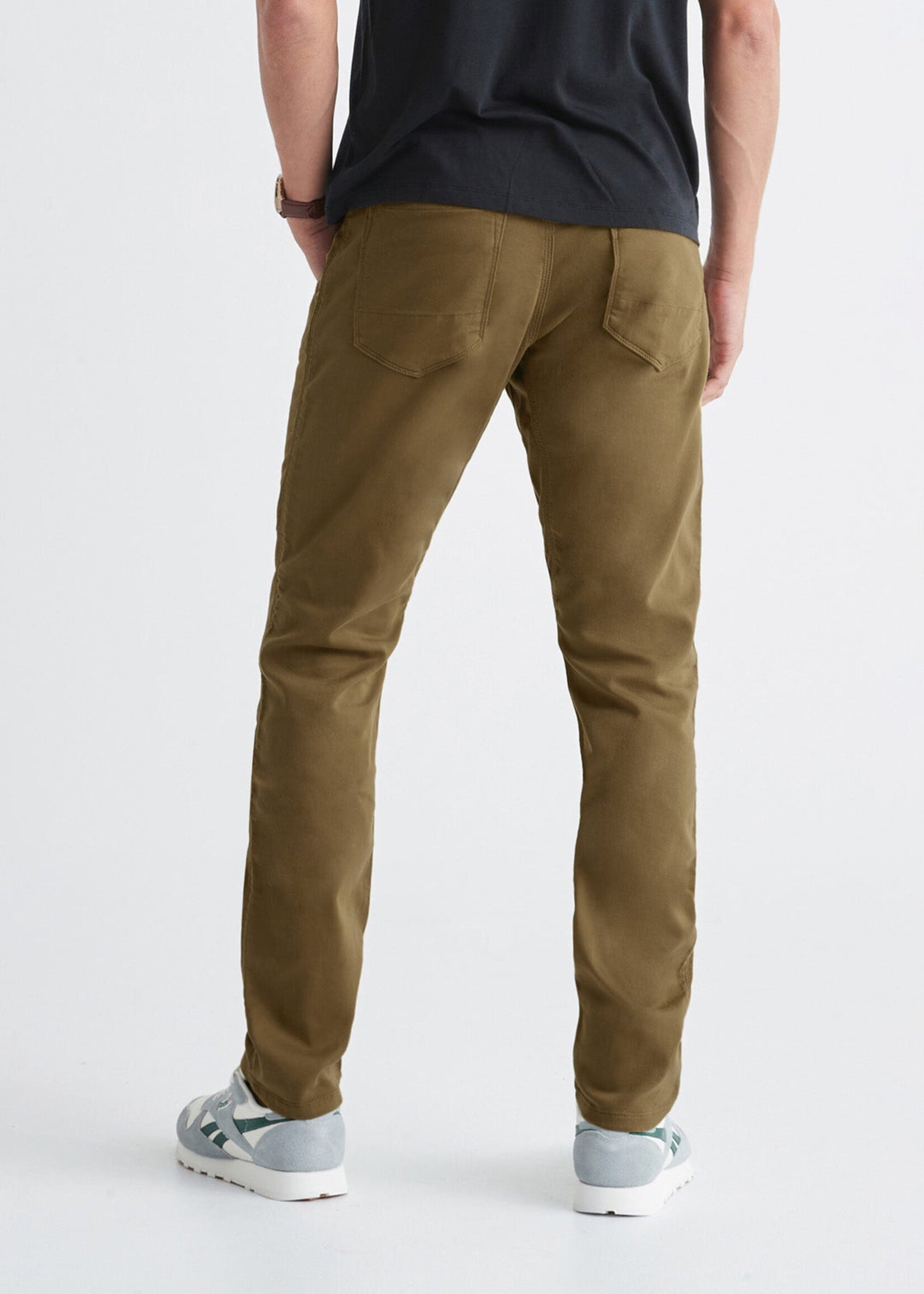 DUER No Sweat Pant Relaxed Taper - Tobacco