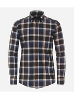 CASA MODA Men's cashmire touch flannel shirt