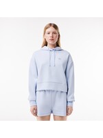 LACOSTE Sweatshirt à capuche Jogger avec passe-pouce-Bleu clair