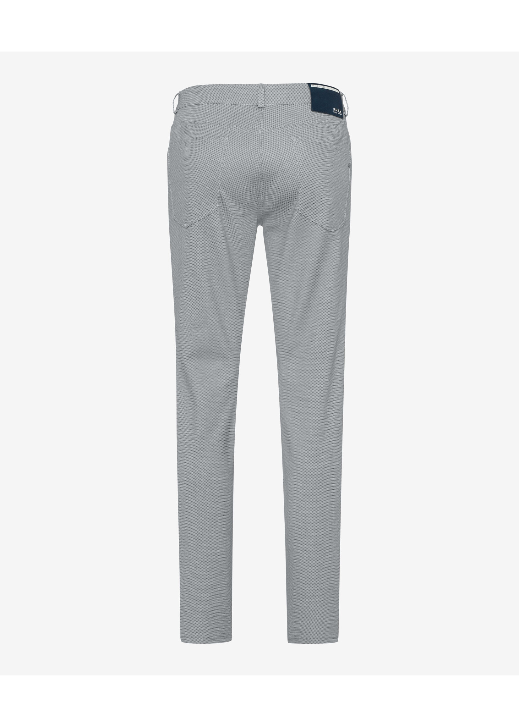 BRAX Pantalon Chuck en tissu extensible Hi-Flex Jersey-Silver