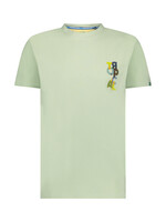 A FISH NAMED FRED T-shirt avec inscrition Tropical-Mousse