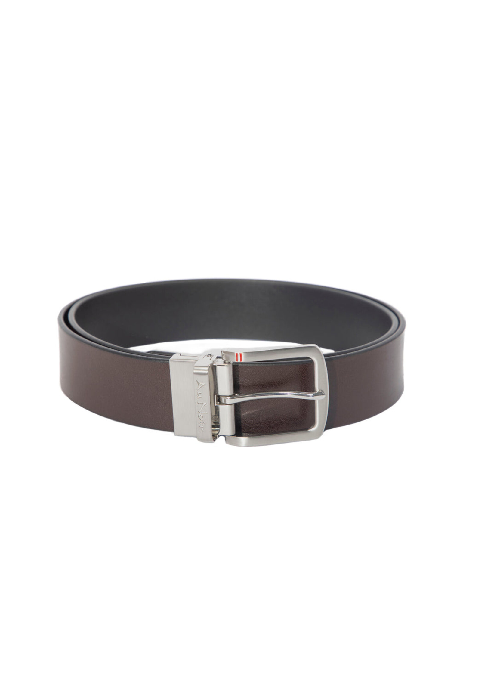 AU NOIR Men's reversible leather belt