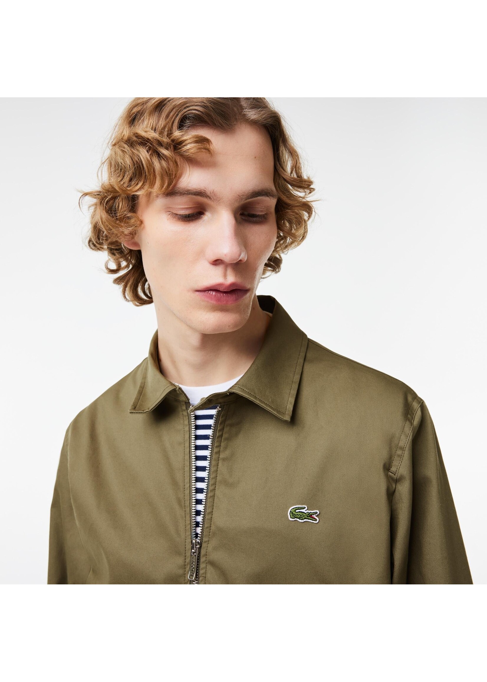 LACOSTE Veste légère en twill déperlant pour homme-TANK