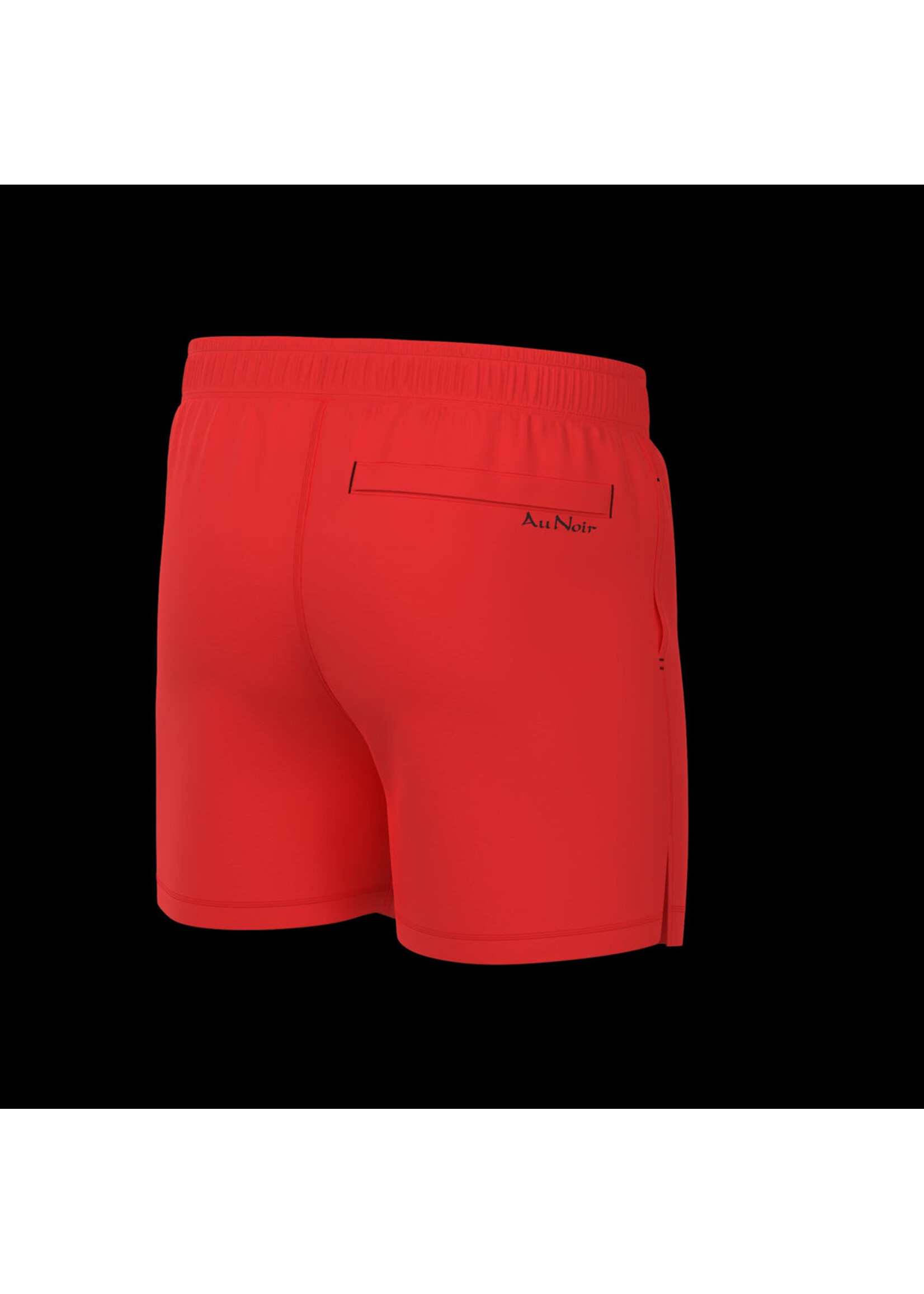 AU NOIR Maillot de bain pour homme Solida-ROUGE