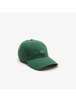 LACOSTE UNISEX ORGANIC COTTON TWILL CAP