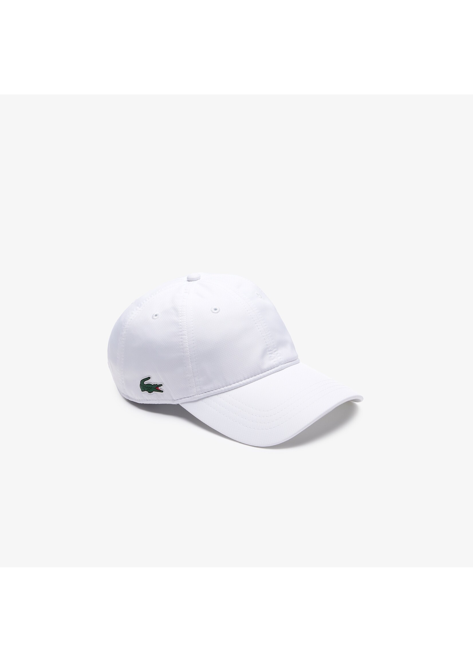 LACOSTE Casquette unisexe légère unie-Blanc