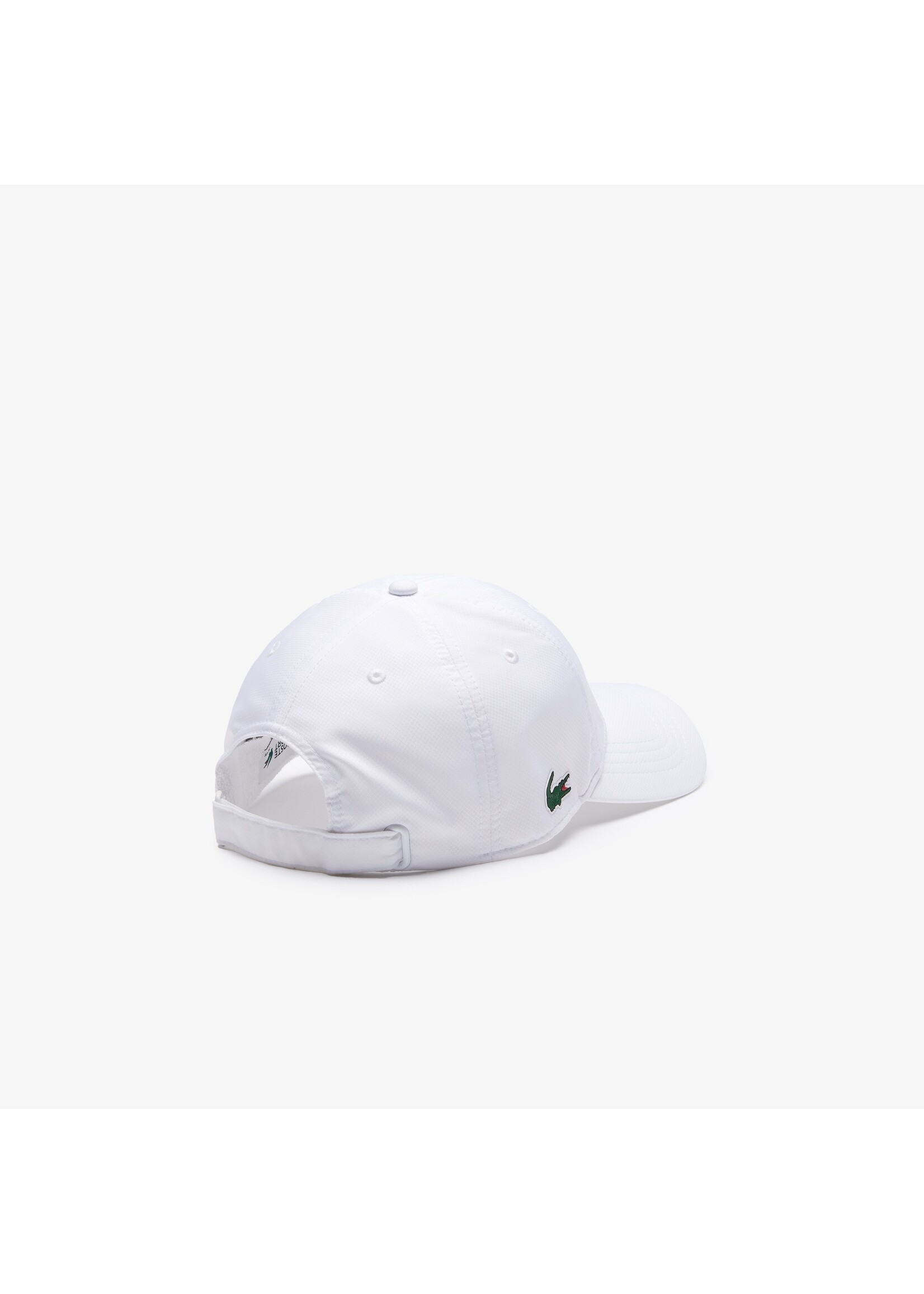 LACOSTE Casquette unisexe légère unie-Blanc