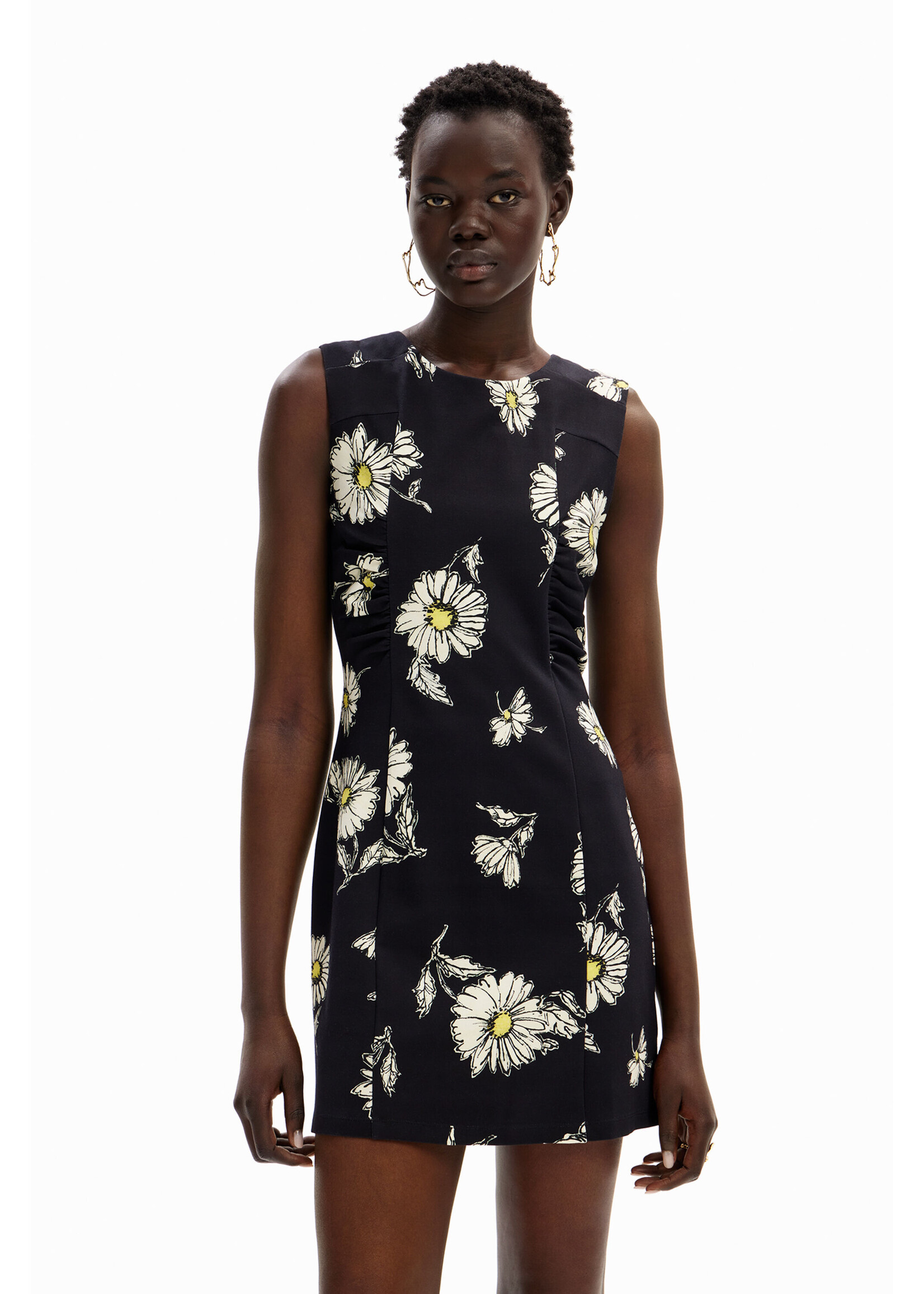 Mini robe fleurie hotsell