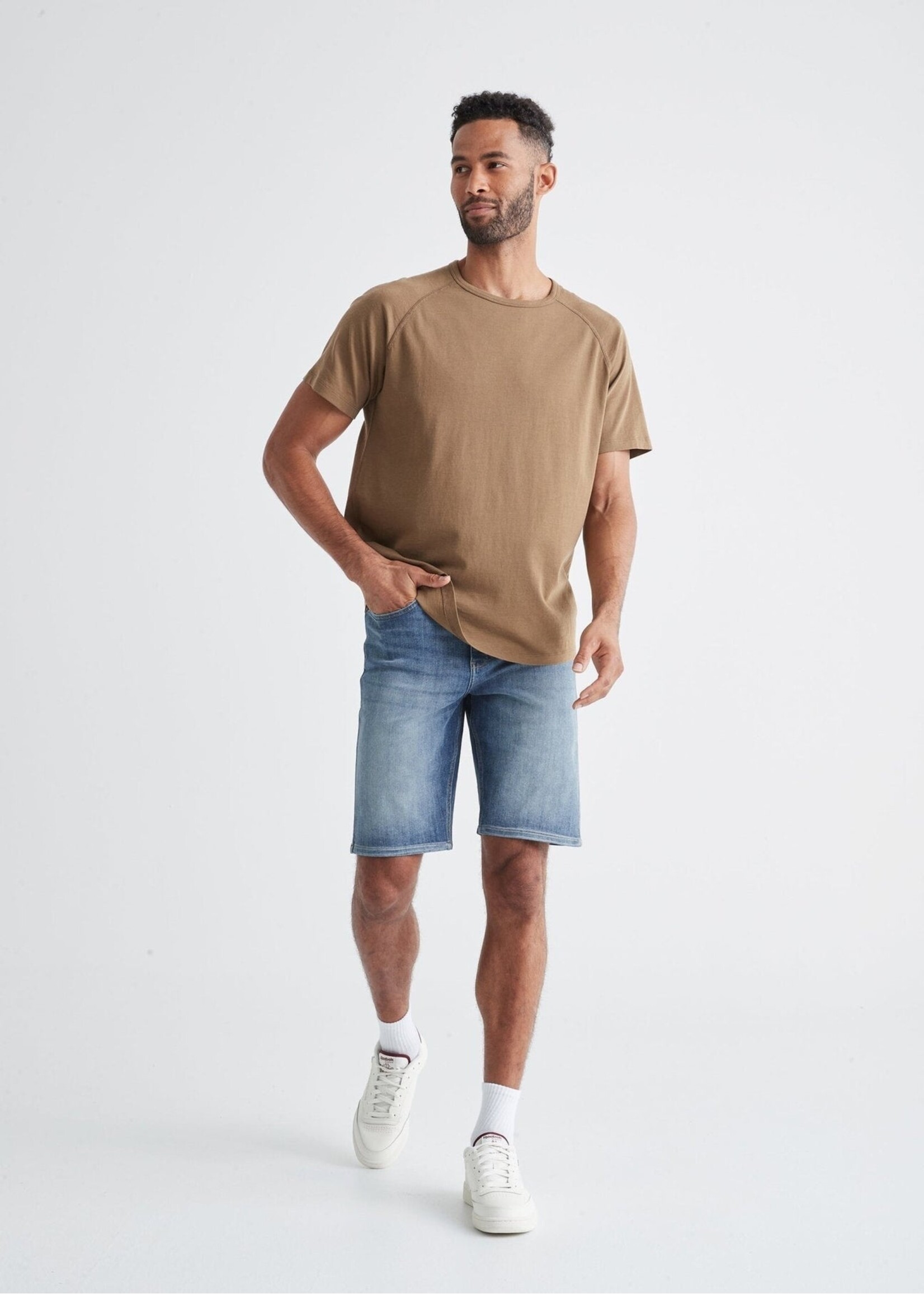 DUER Bermuda extensible coupe ajustée-Tidal
