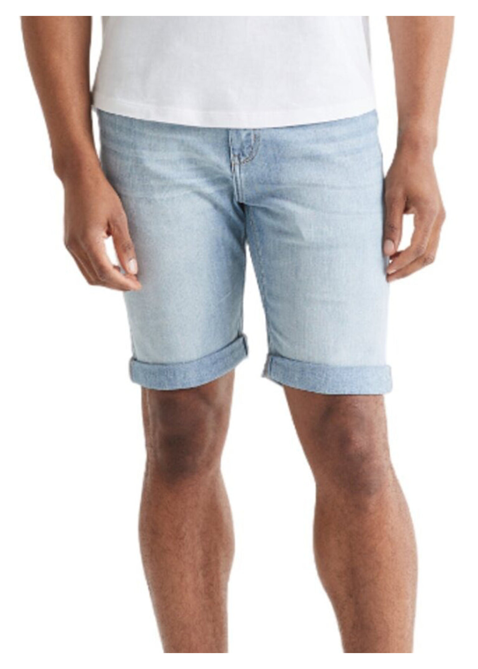 DUER Bermuda extensible coupe ajustée-Océan