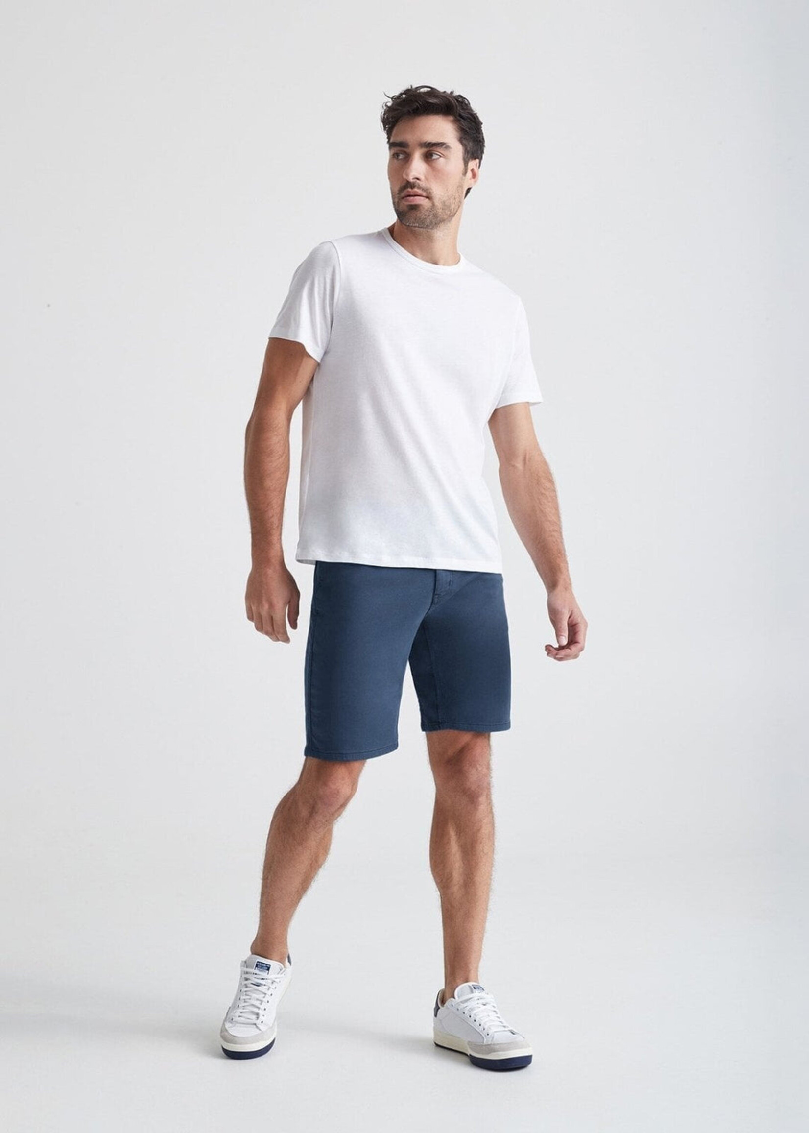 DUER Bermuda extensible coupe ajustée-Atlantique