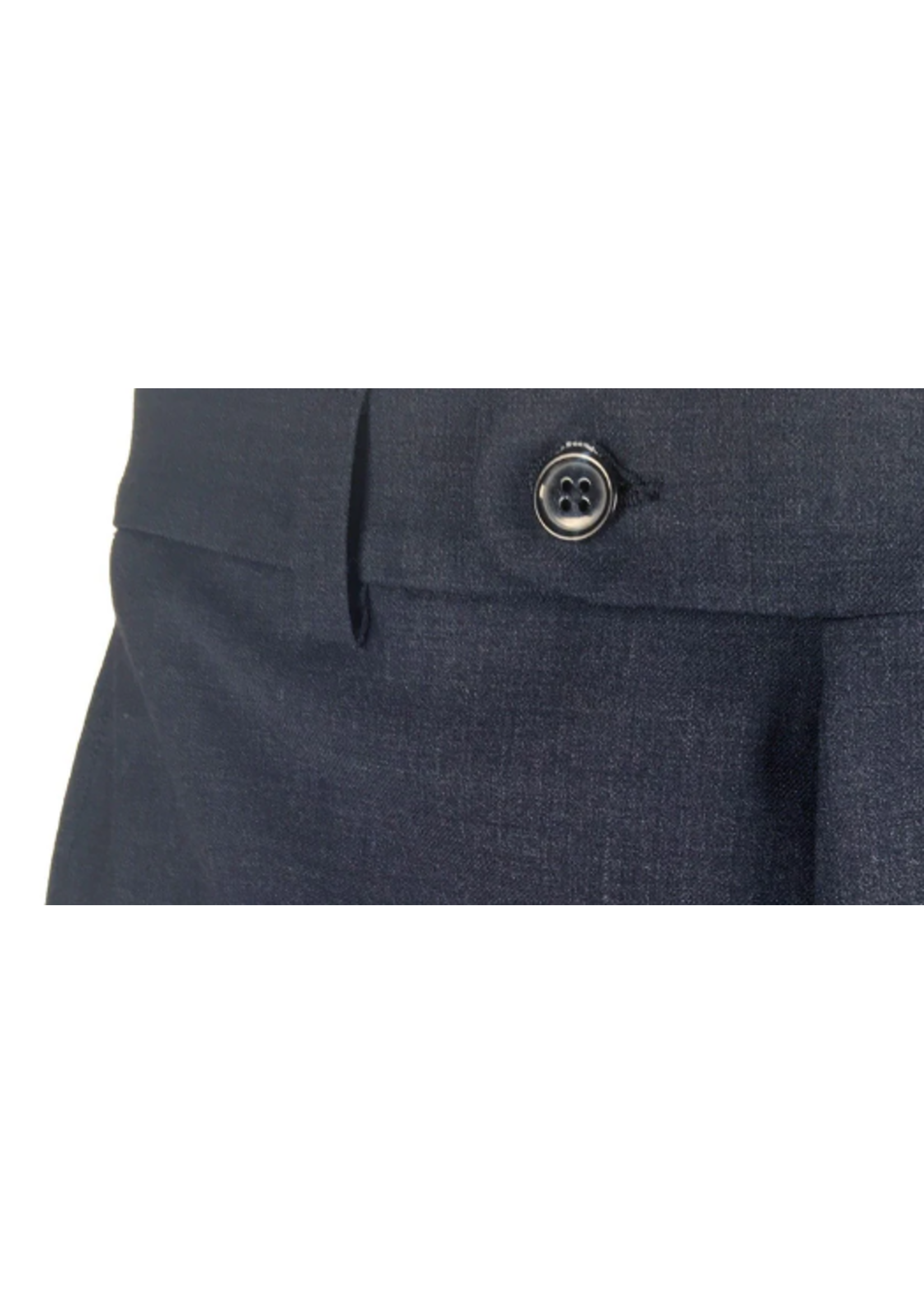 JACK VICTOR Pantalon de ville coupe moderne Bleu Chiné-VOYAGEUR