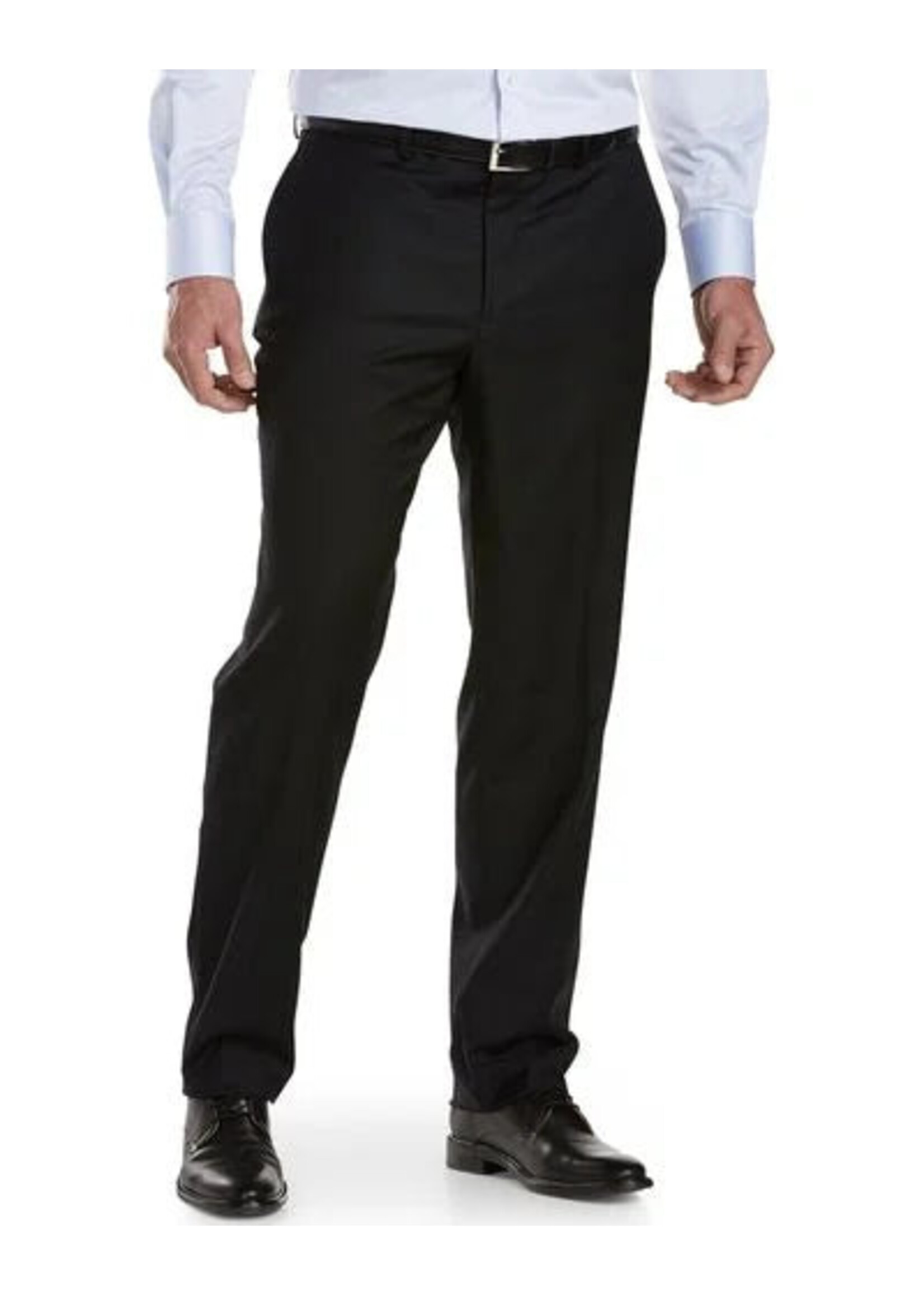 JACK VICTOR Pantalon de ville coupe moderne Noir-VOYAGEUR