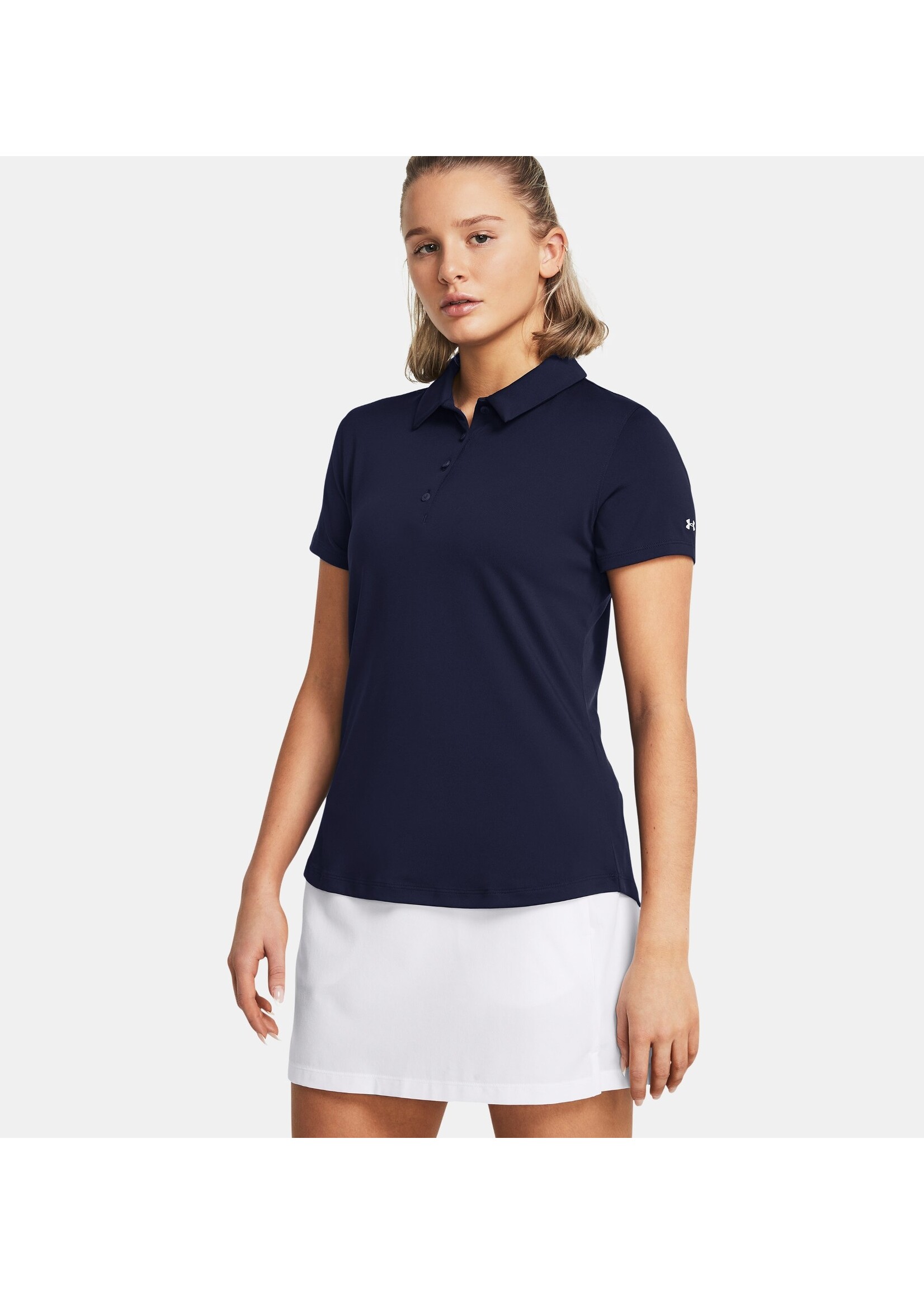 UNDER ARMOUR Polo à manches courtes UA Playoff pour femmes