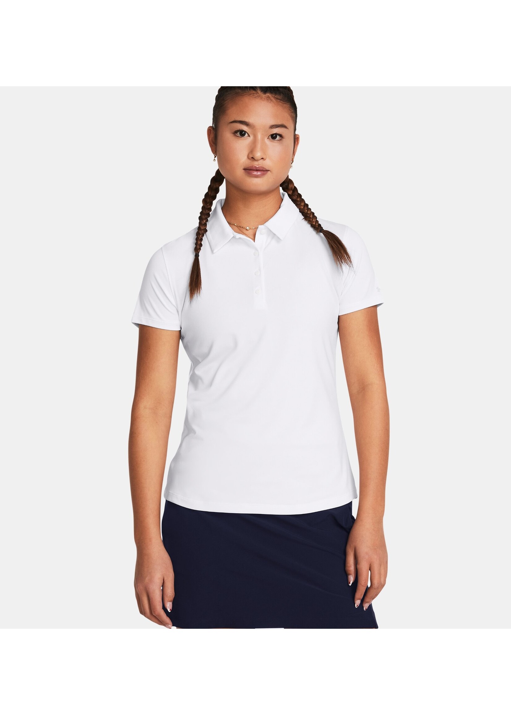UNDER ARMOUR Polo à manches courtes UA Playoff pour femmes