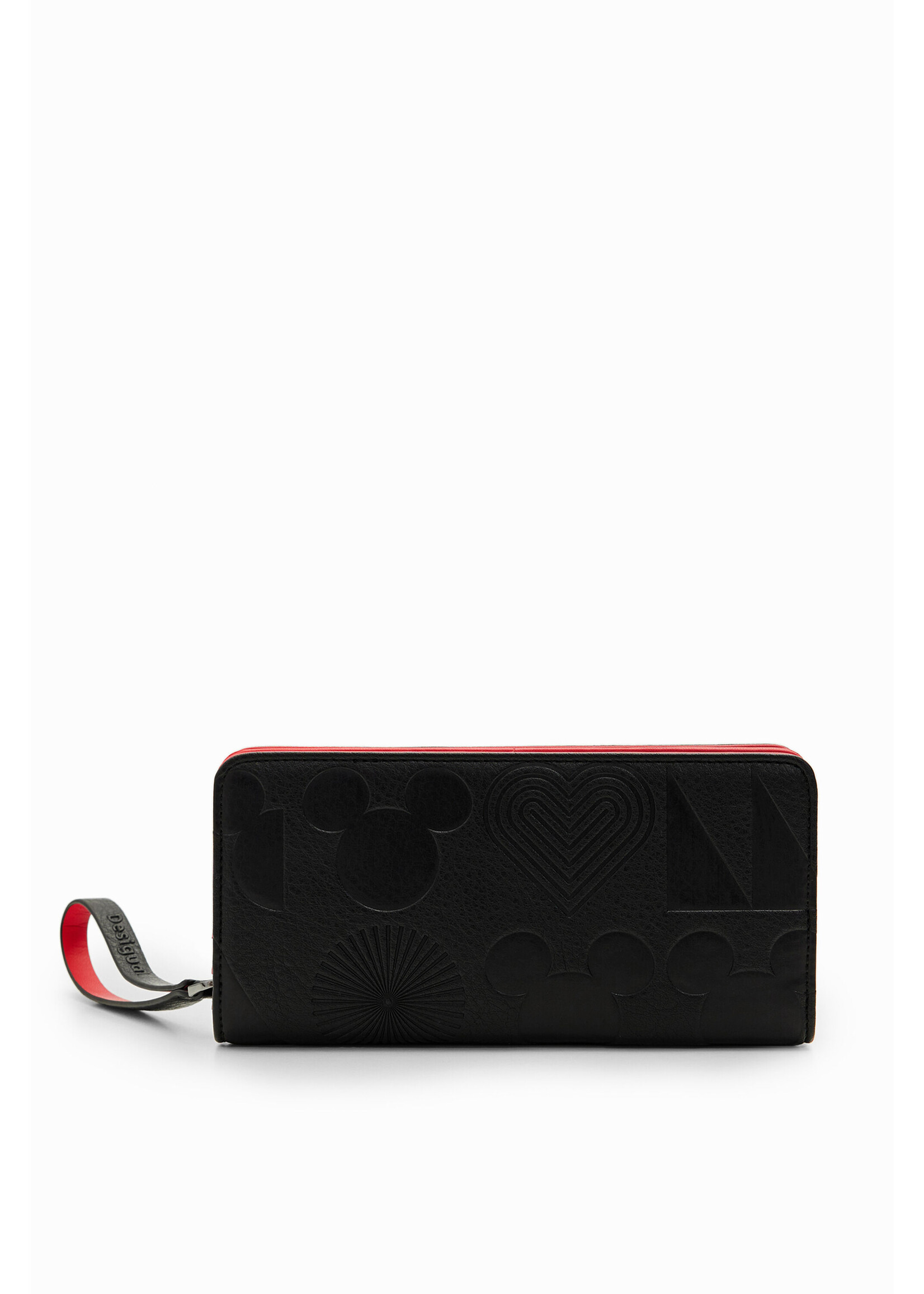 DESIGUAL Portefeuille L Mickey Mouse-NOIR