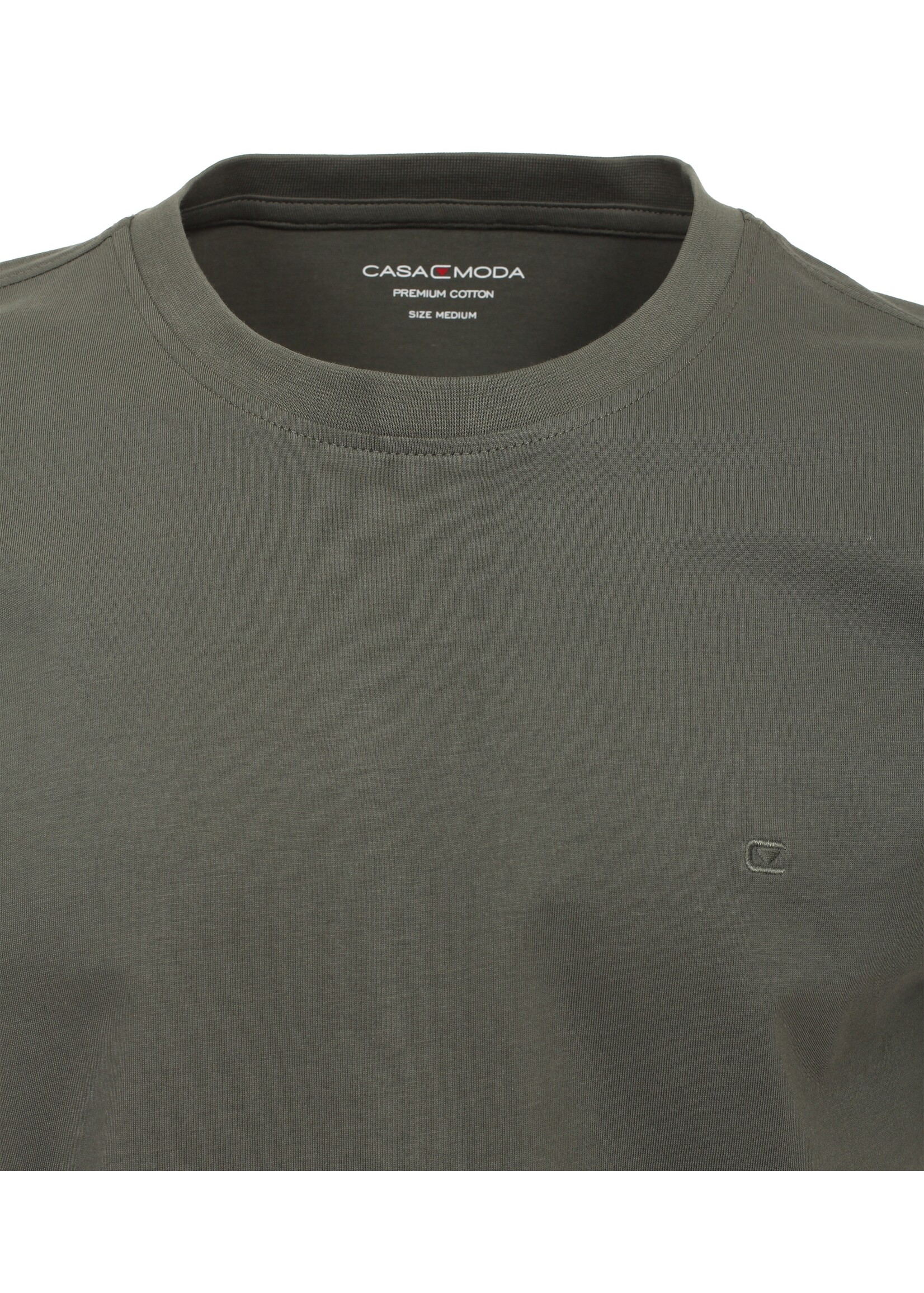 CASA MODA T-shirt basique col en rond-Thyme