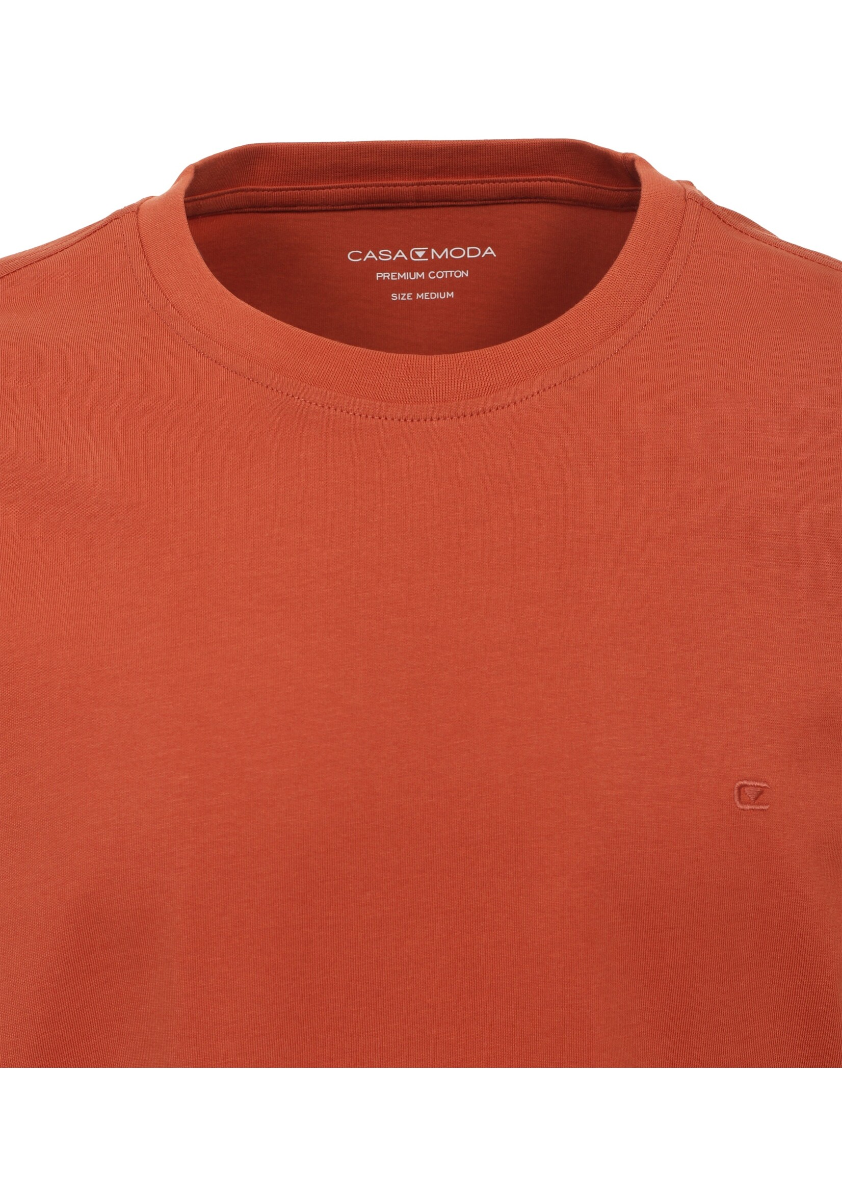 CASA MODA T-shirt basique col en rond-Argile