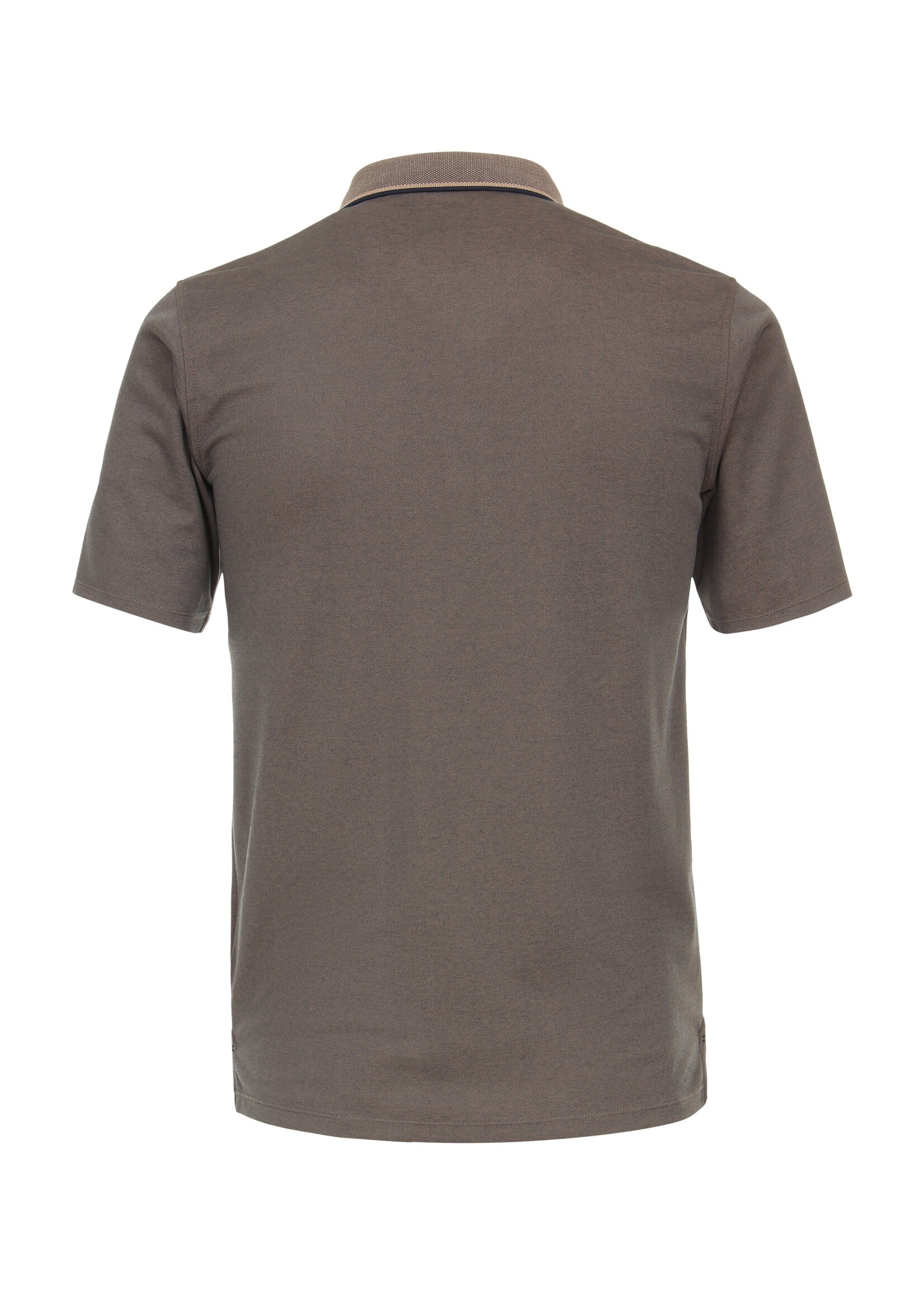 CASA MODA Polo MC avec poche appliquée-Tiger eye