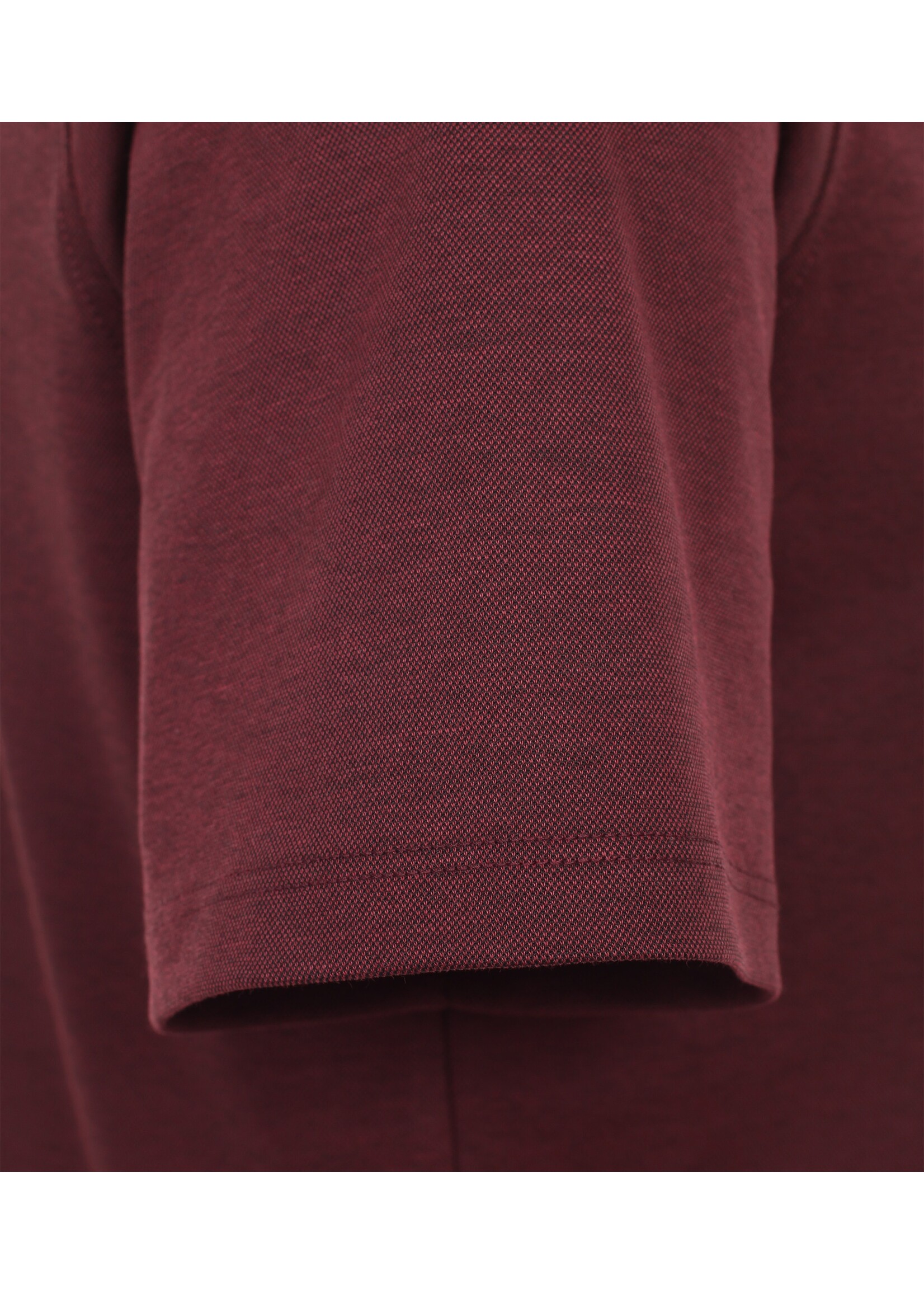 CASA MODA Polo MC avec poche appliquée-Merlot