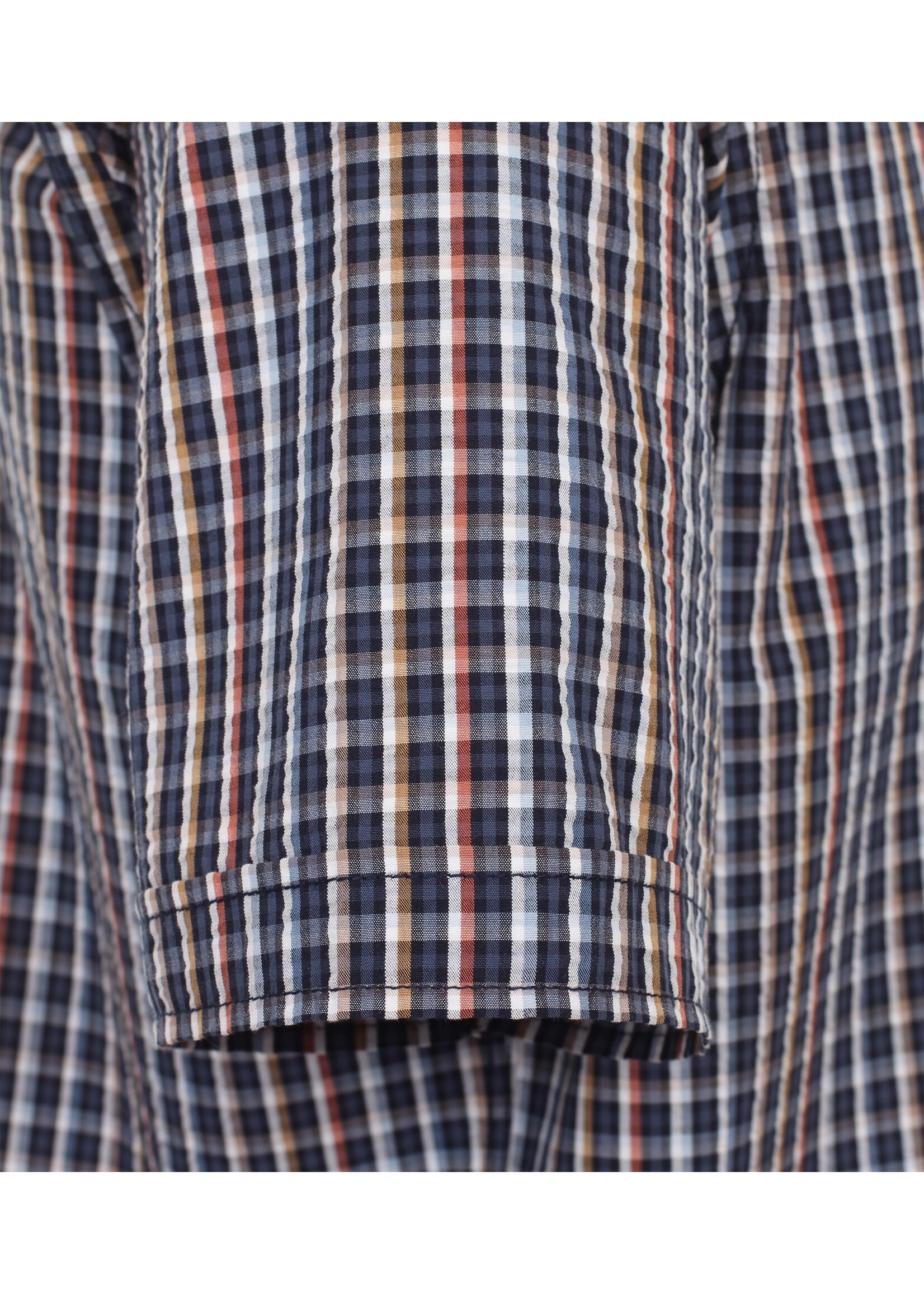 CASA MODA Chemise 100% cotton classique Casa-Marine multi