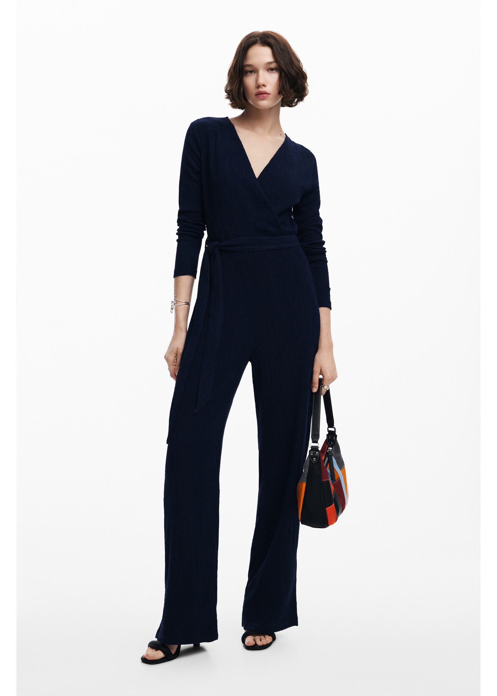 DESIGUAL Fluid jumpsuit belt