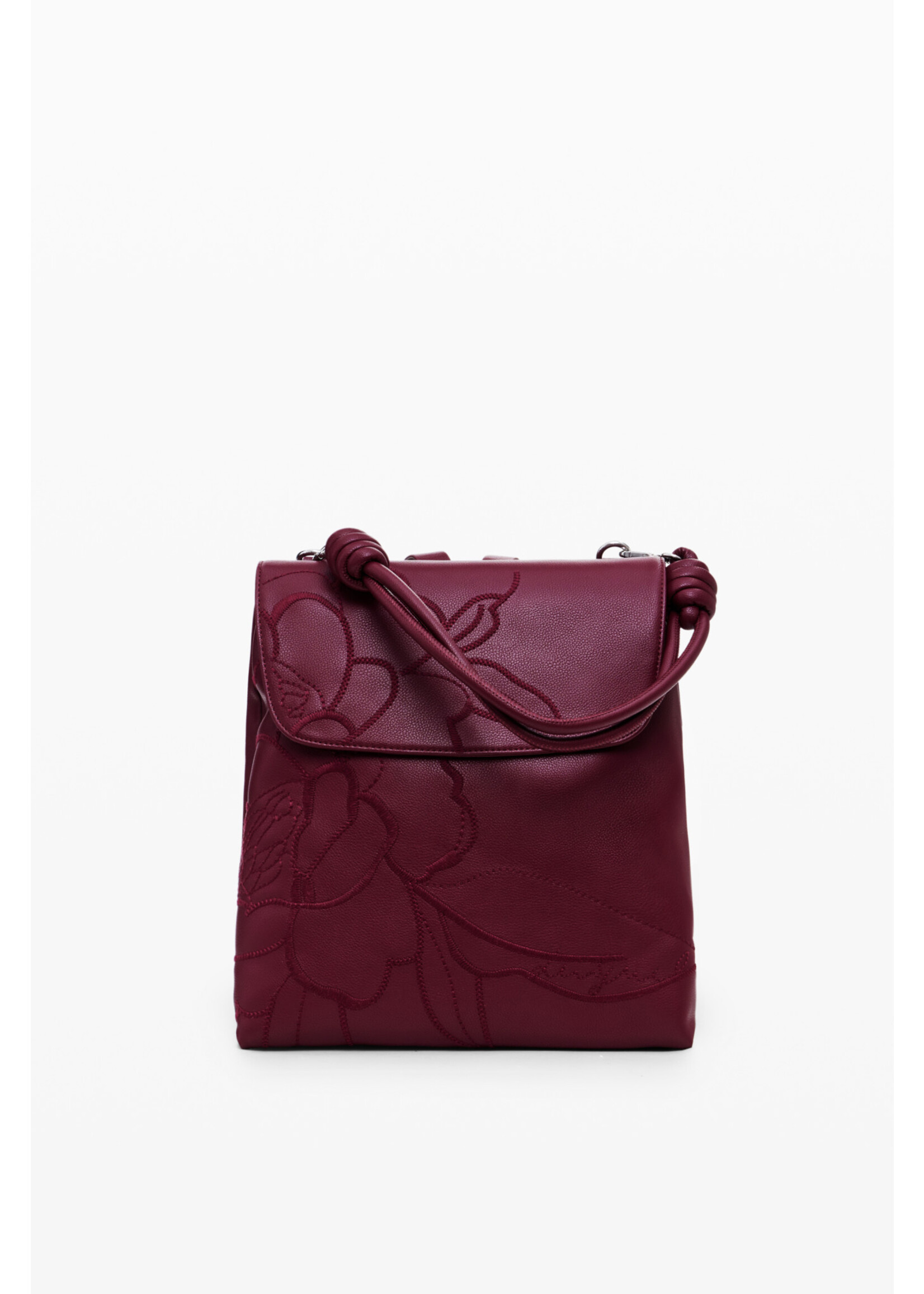 DESIGUAL Sac à dos avec relief-Bordeaux