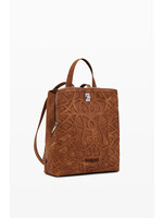 DESIGUAL Mini embossed backpack