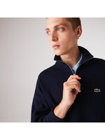 LACOSTE Chandail Lacoste ML en coton avec fermeture-éclair 1/4 - 3 couleurs disponibles