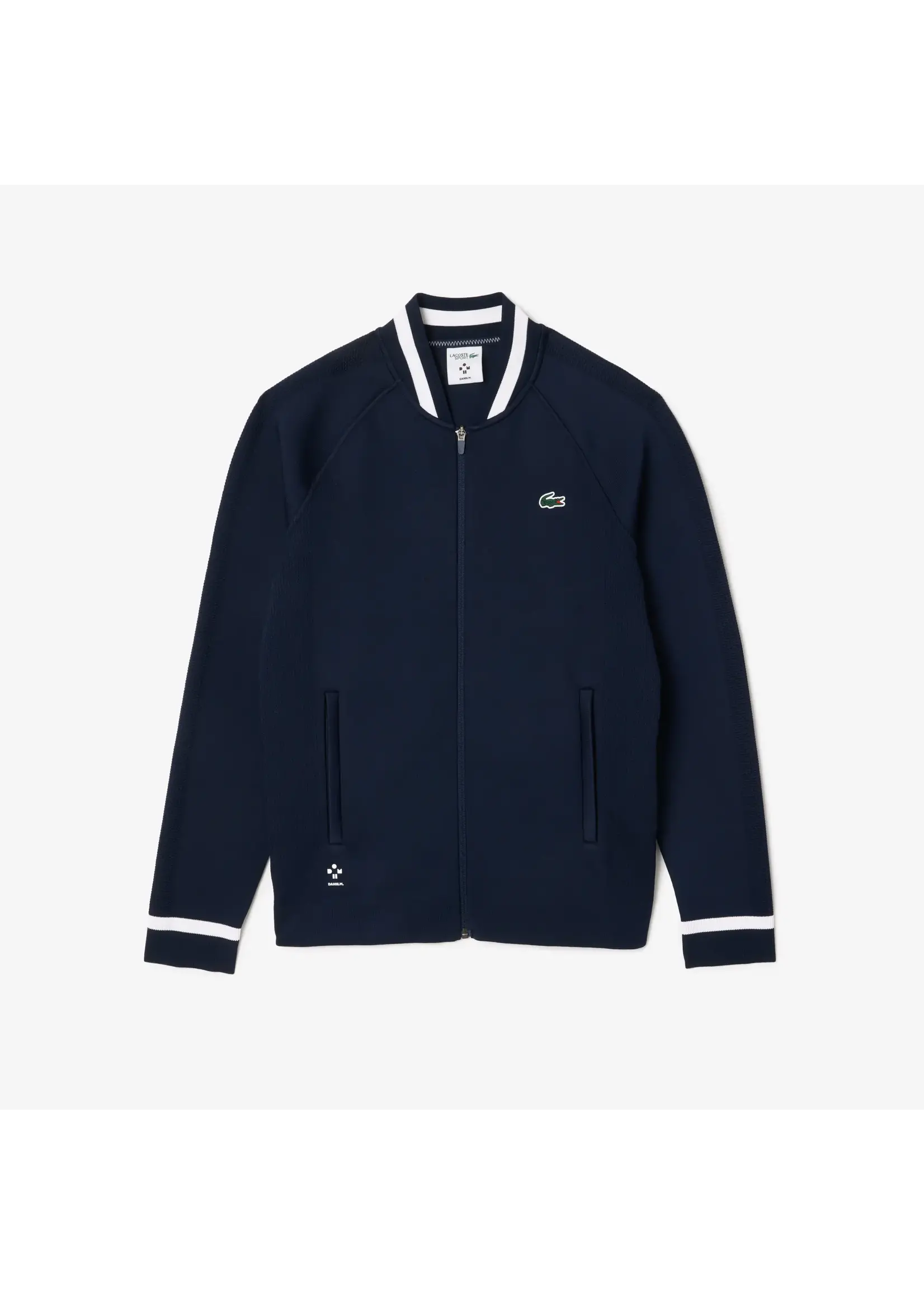 LACOSTE Veste de Tennis Ultra-Dry Lacoste x Daniil Medvedev pour homme-Bleu Marine