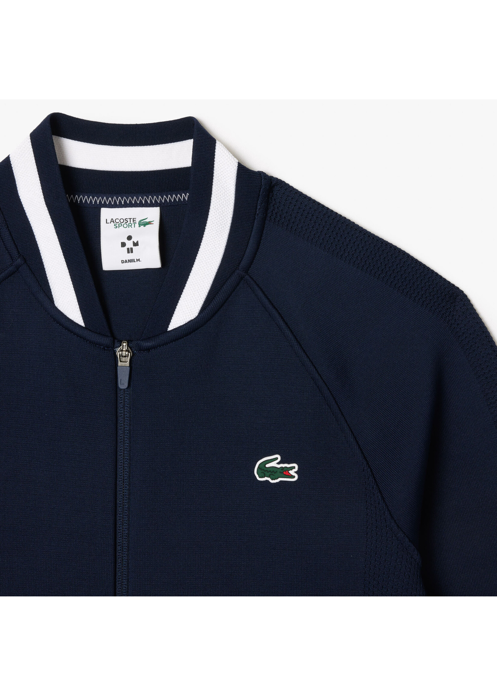 LACOSTE Veste de Tennis Ultra-Dry Lacoste x Daniil Medvedev pour homme-Bleu Marine