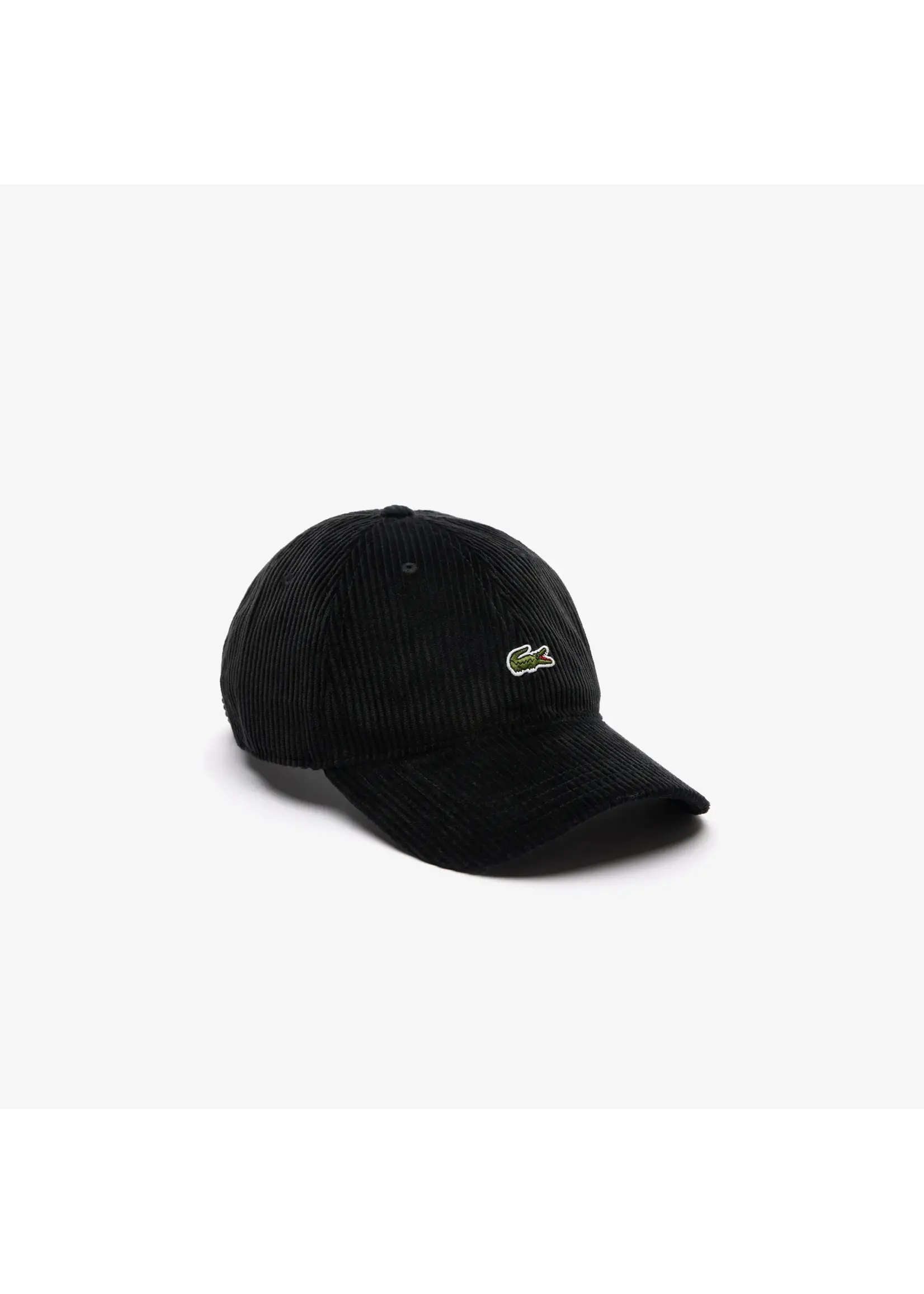 LACOSTE Casquette en velours côtelé -NOIR
