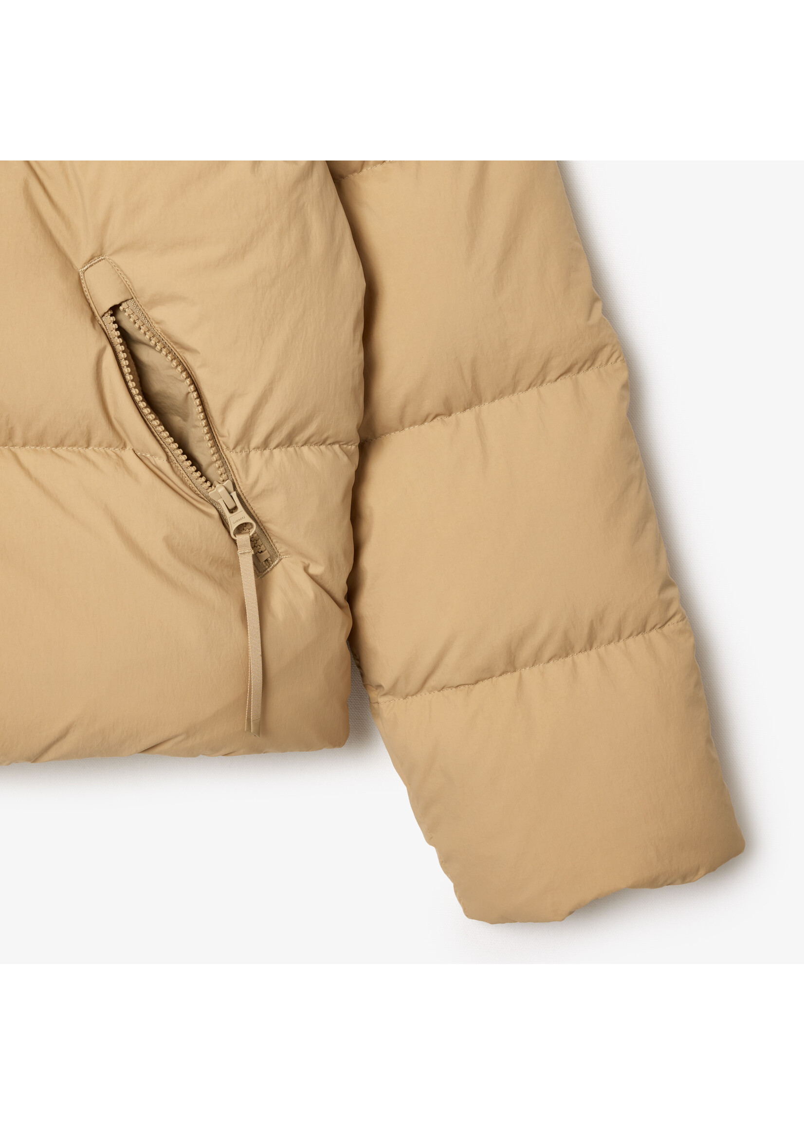 LACOSTE Relaxed Fit Hooded Down Jacket