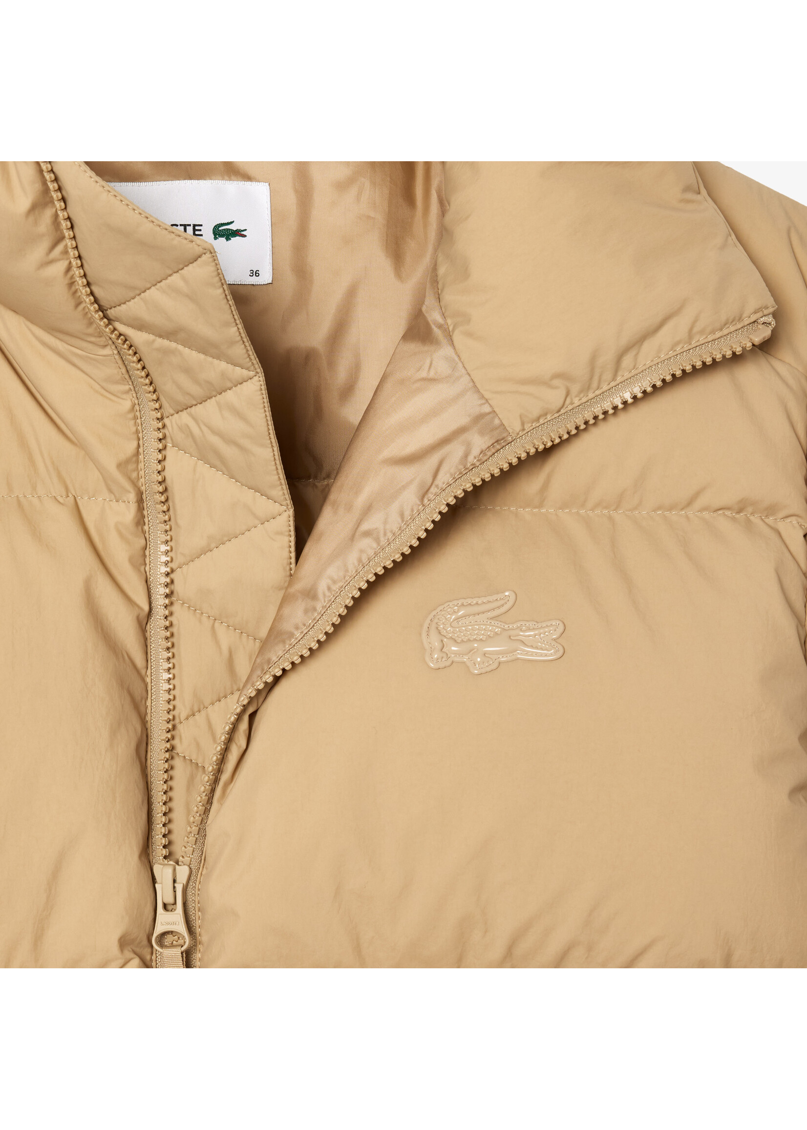 LACOSTE Doudoune à capuche coupe décontractée pour femme
