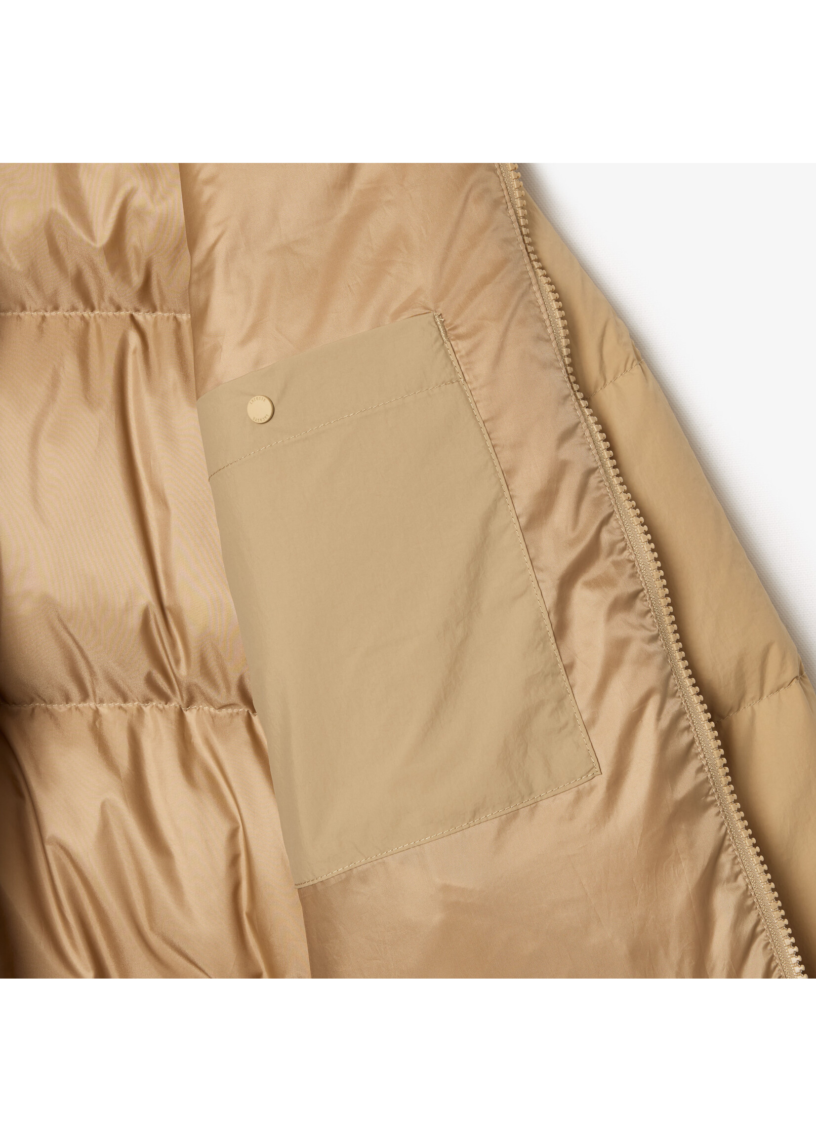 LACOSTE Relaxed Fit Hooded Down Jacket