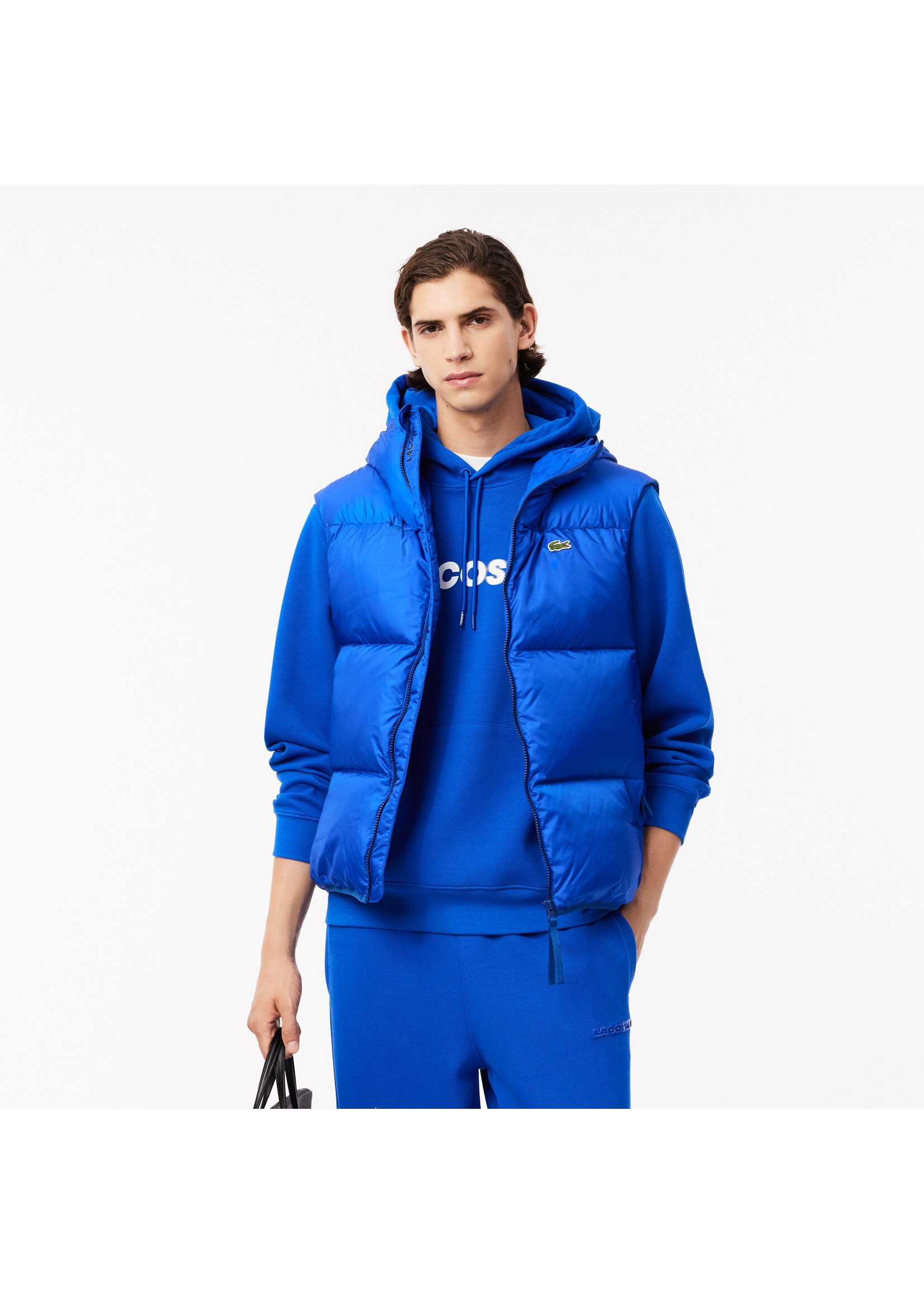 Gilet capuche lacoste sales