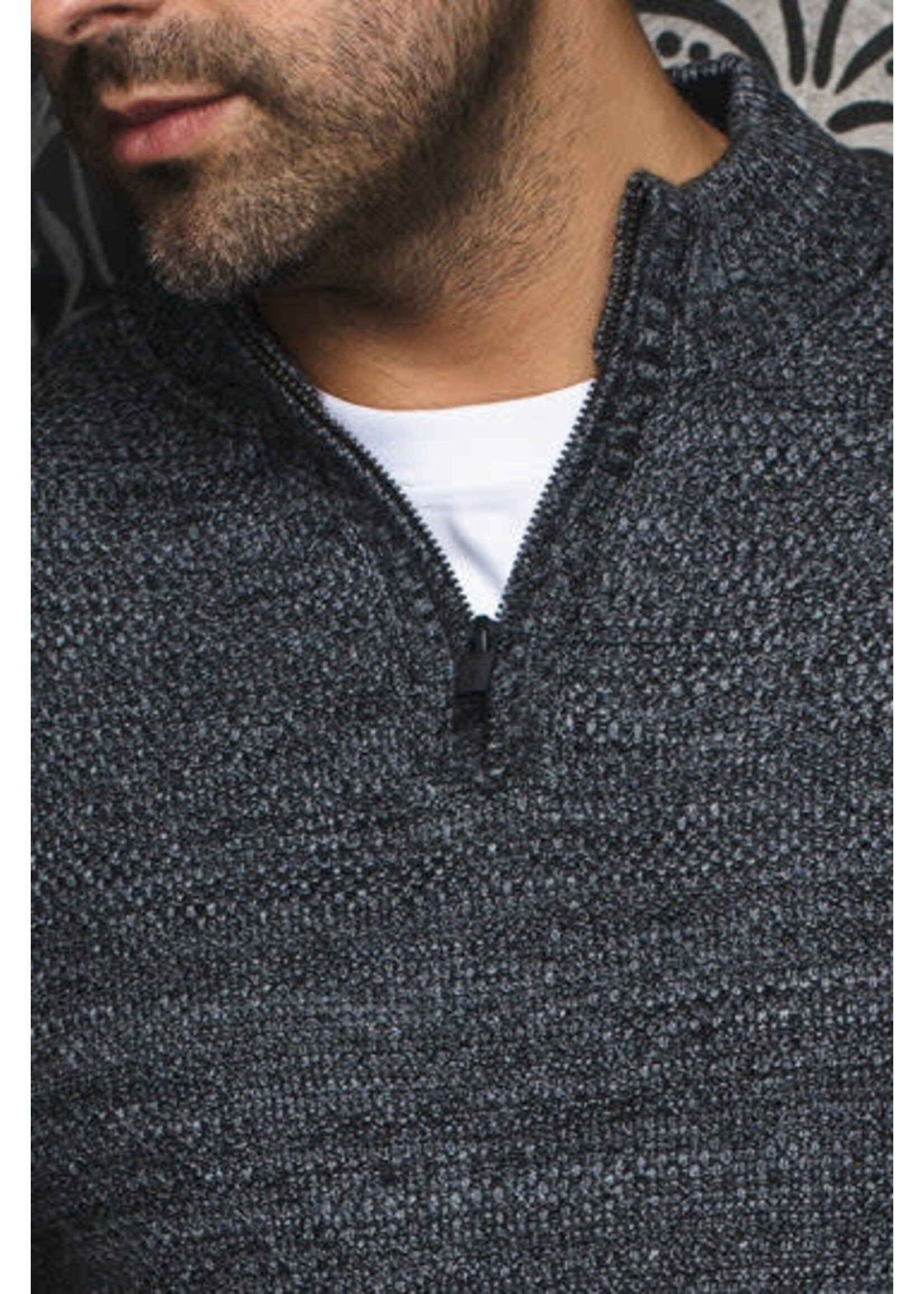 AU NOIR CHANDAIL IN WOOL MERINOS | VOGAR, grey